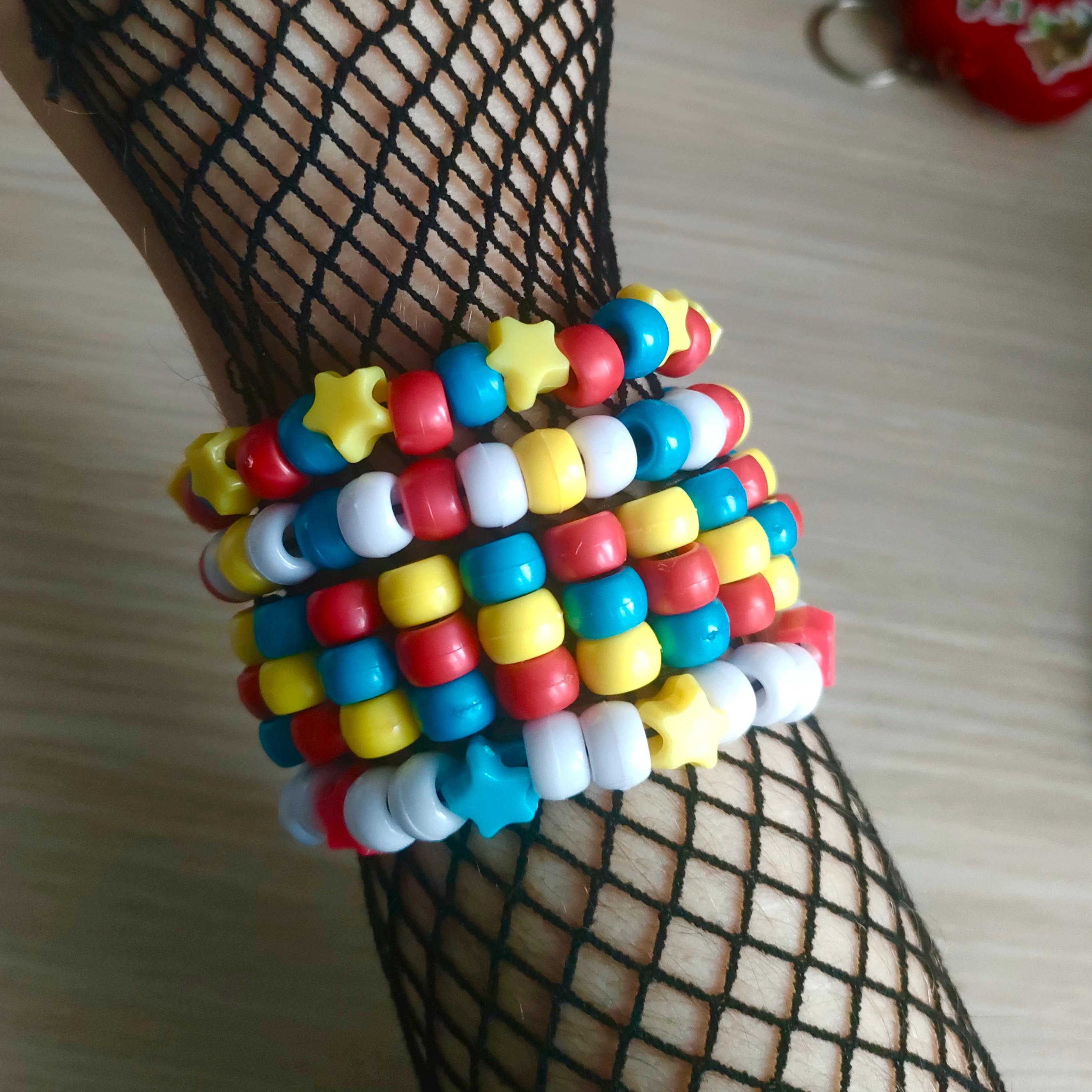 Kandi Bracelet Bundle - Clowncore