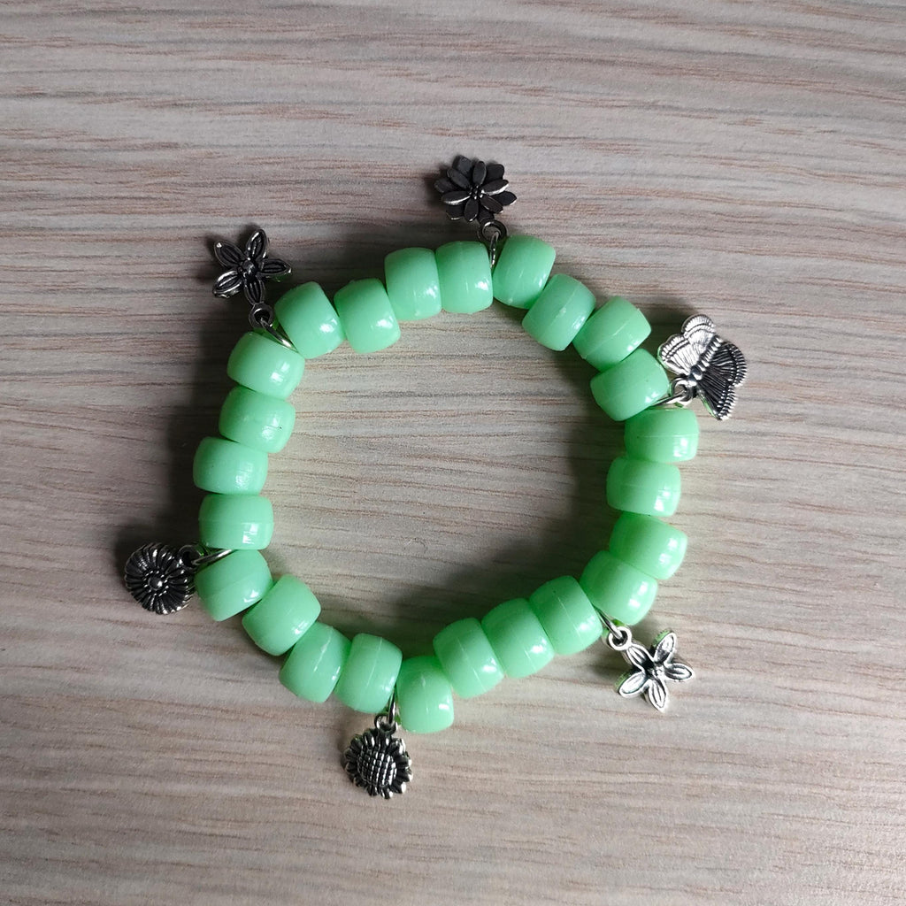 Kandi Bracelet Bundle - Pastel Nature