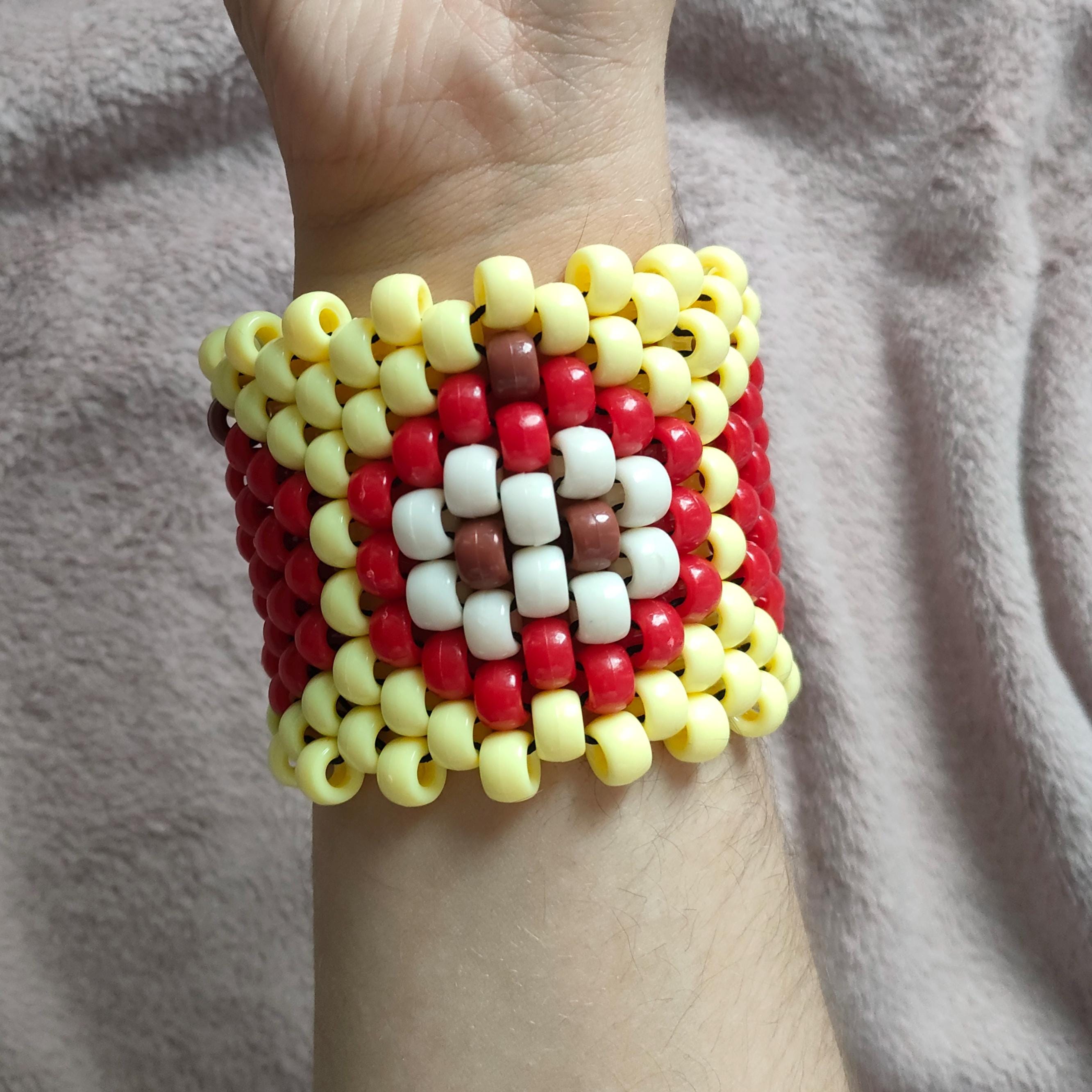 Apple Kandi Cuff