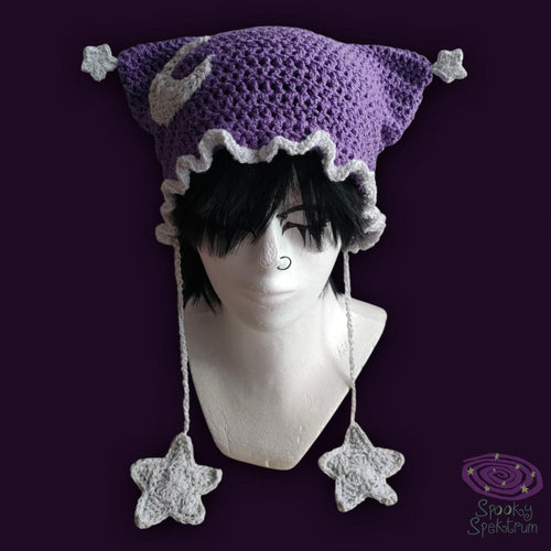 Alien Witch Crochet Cat Hat