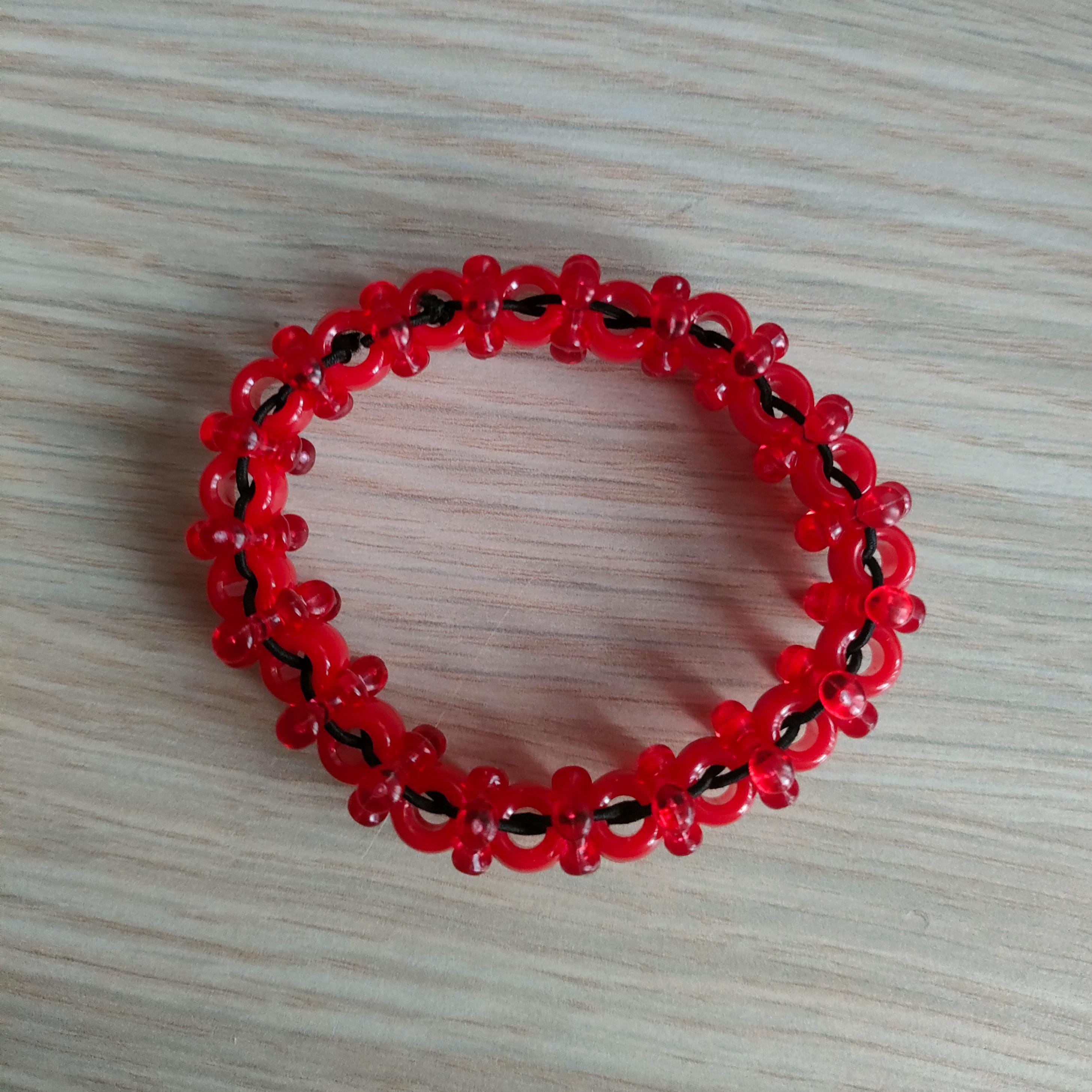 Bloody Wrist Kandi Cuff