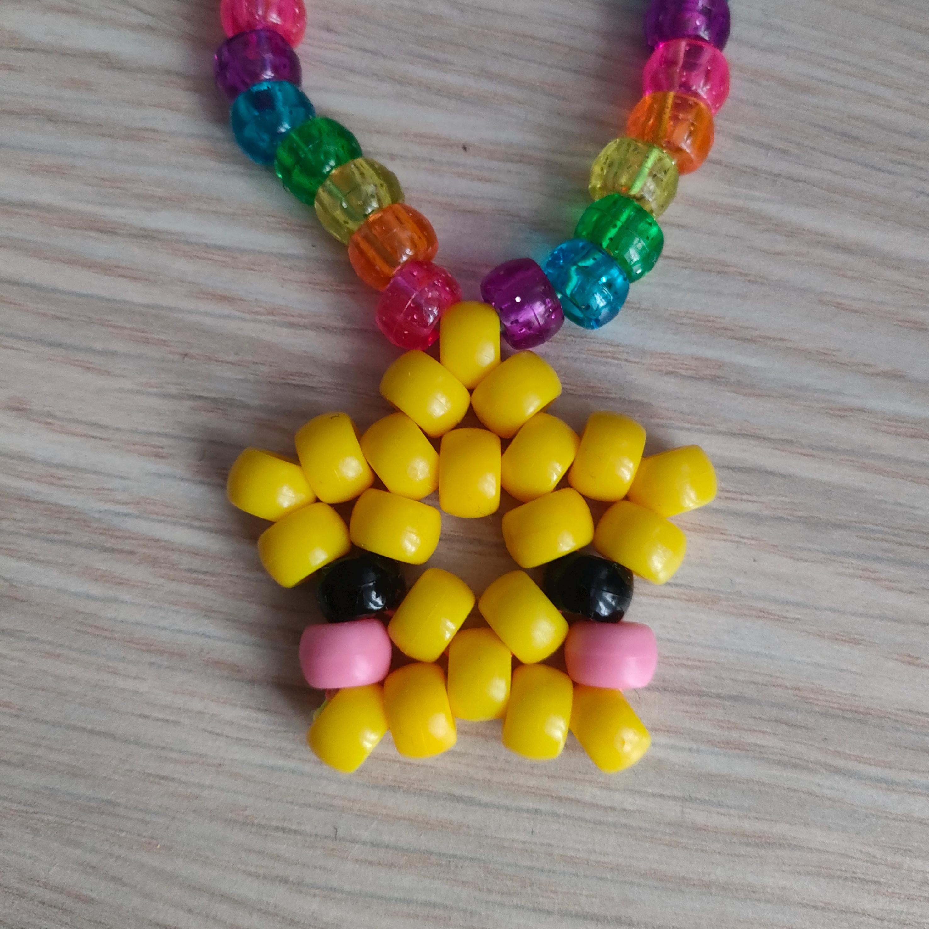 Cute Star Kandi Necklace