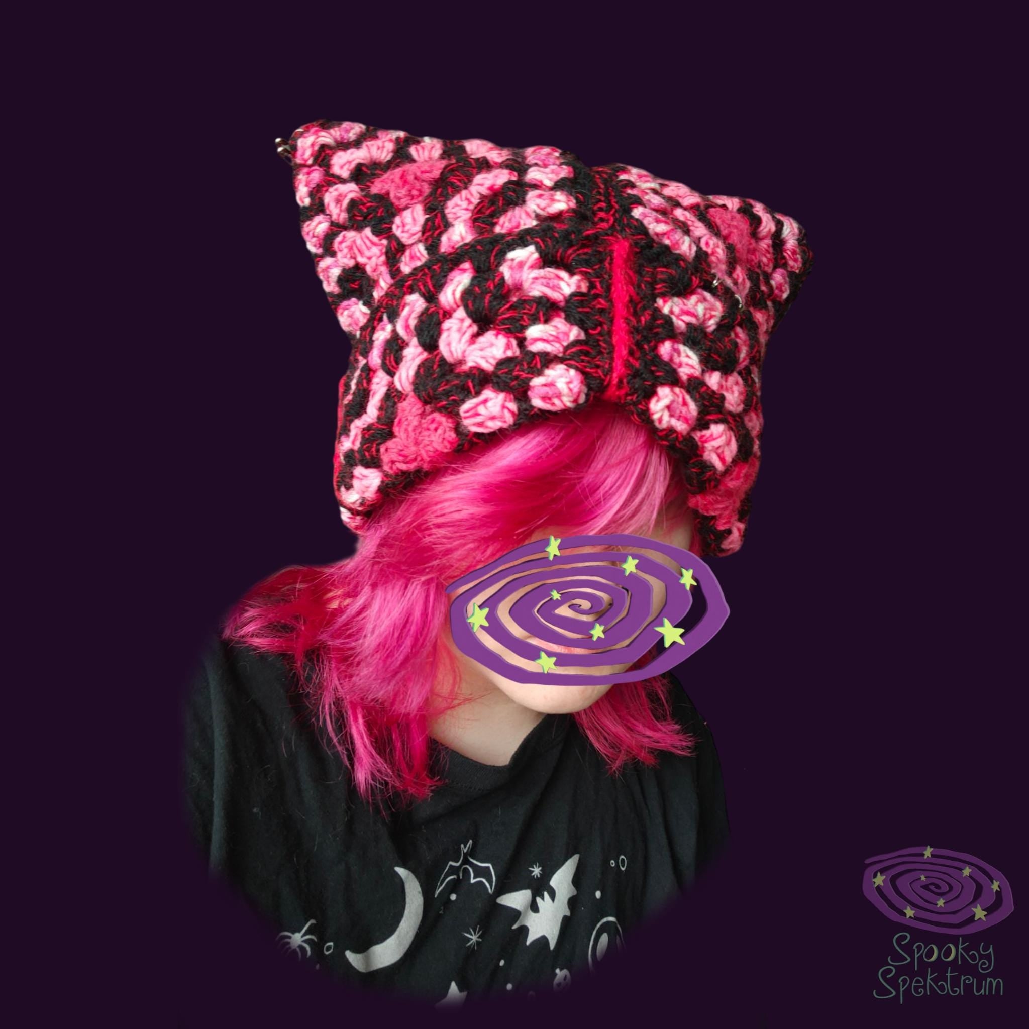 Gutz Granny Square Cat Hat