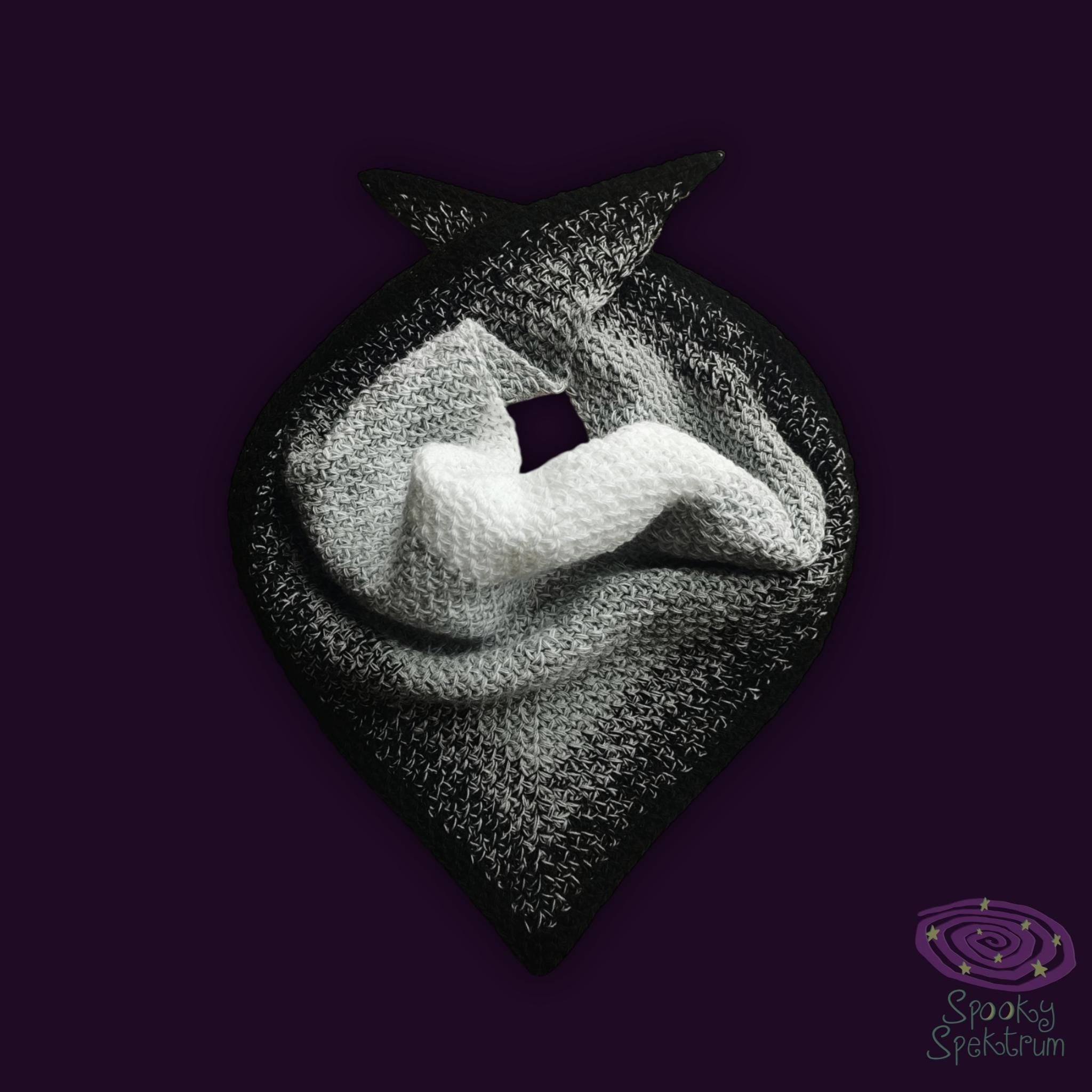Ghostly Crochet Bandana
