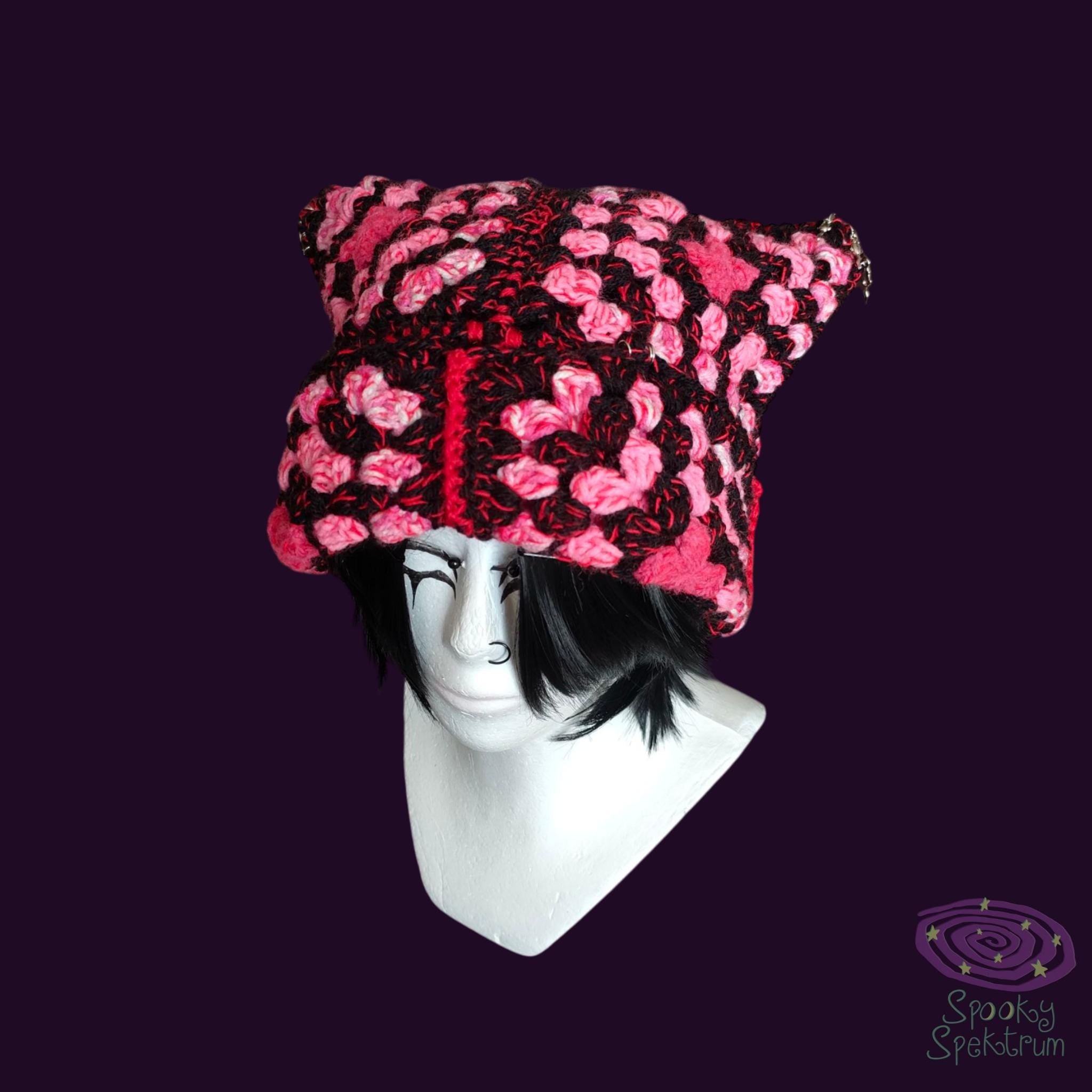 Gutz Granny Square Cat Hat