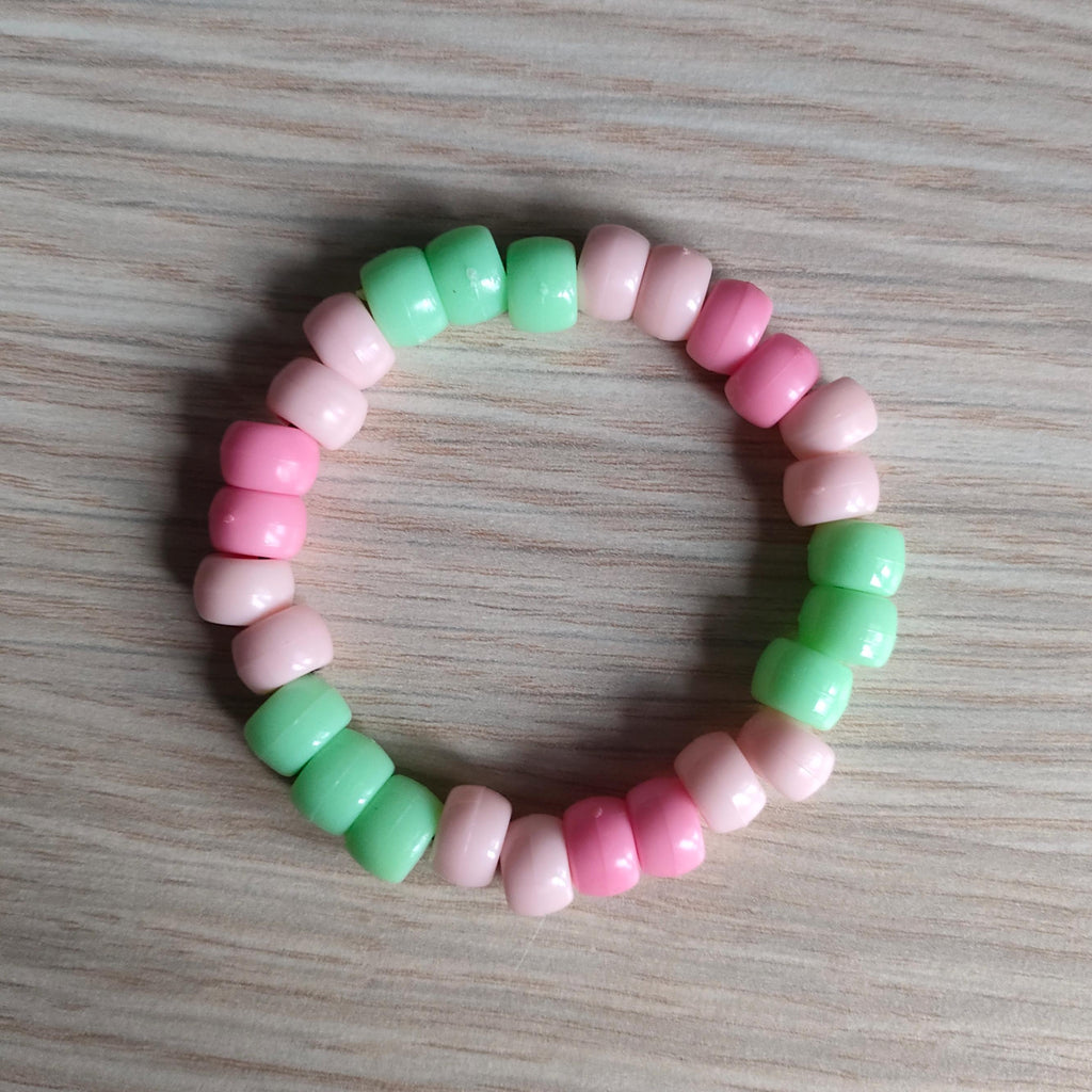 Kandi Bracelet Bundle - Pastel Nature