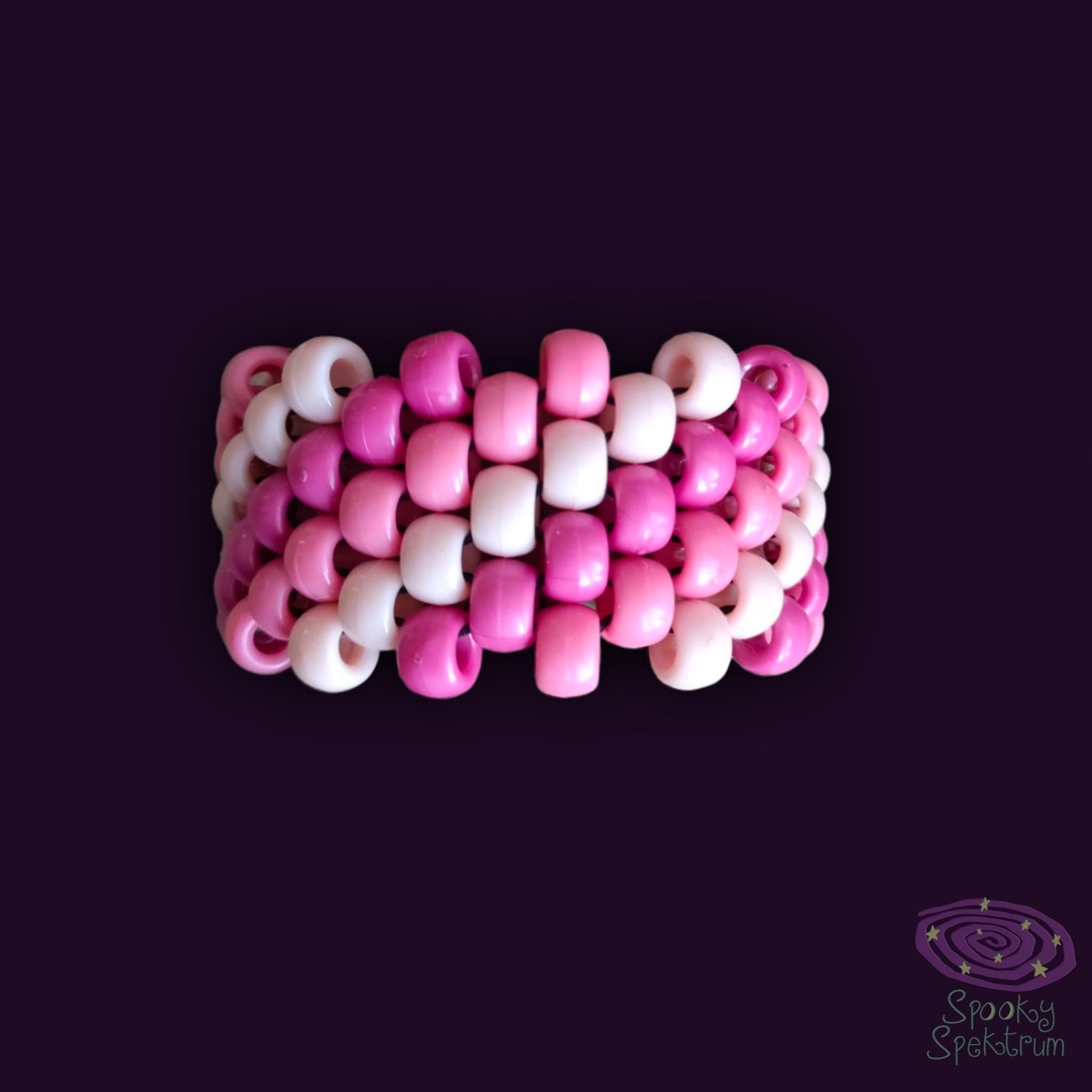 Swirl Kandi Cuffs