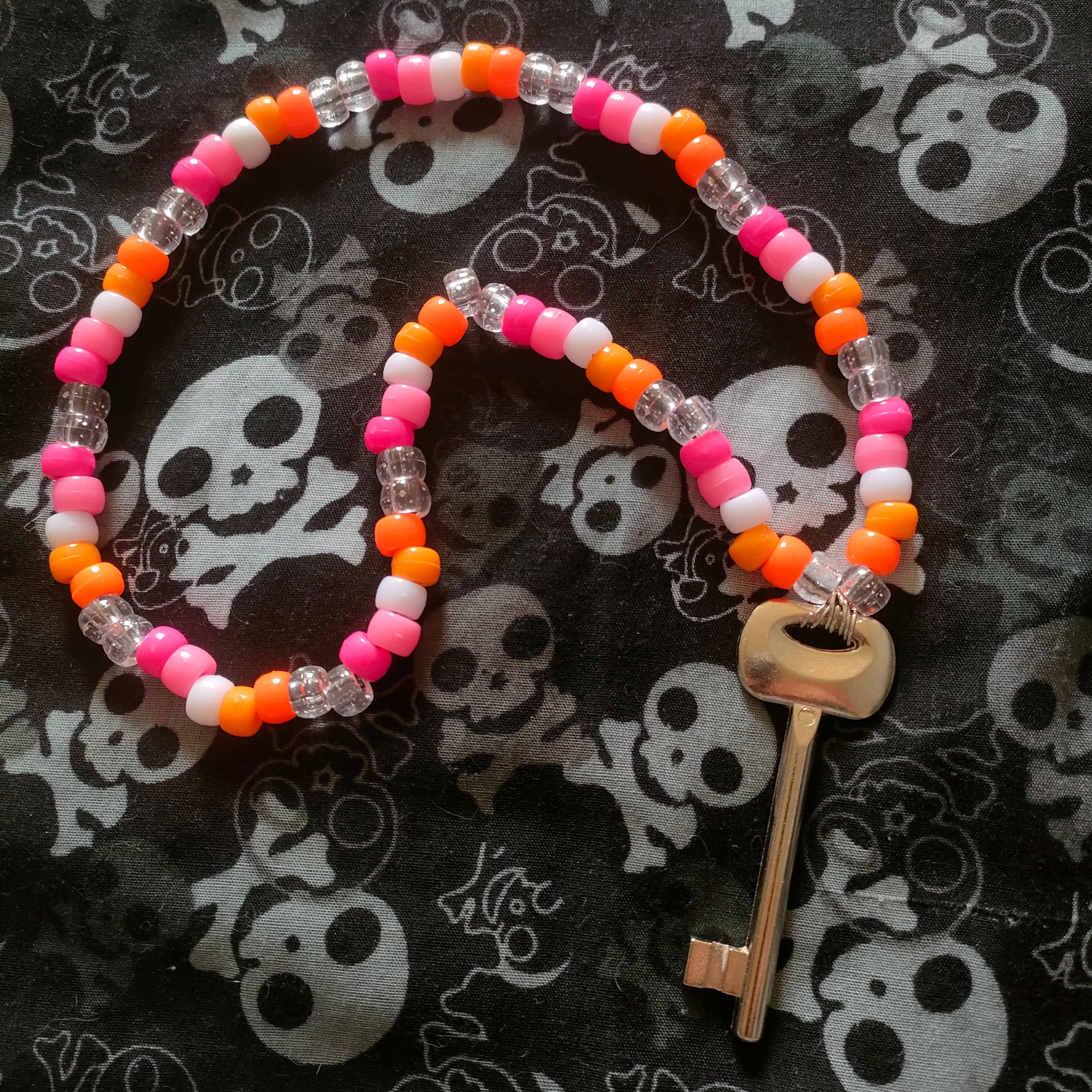 The Key Necklace - Lesbian Pride