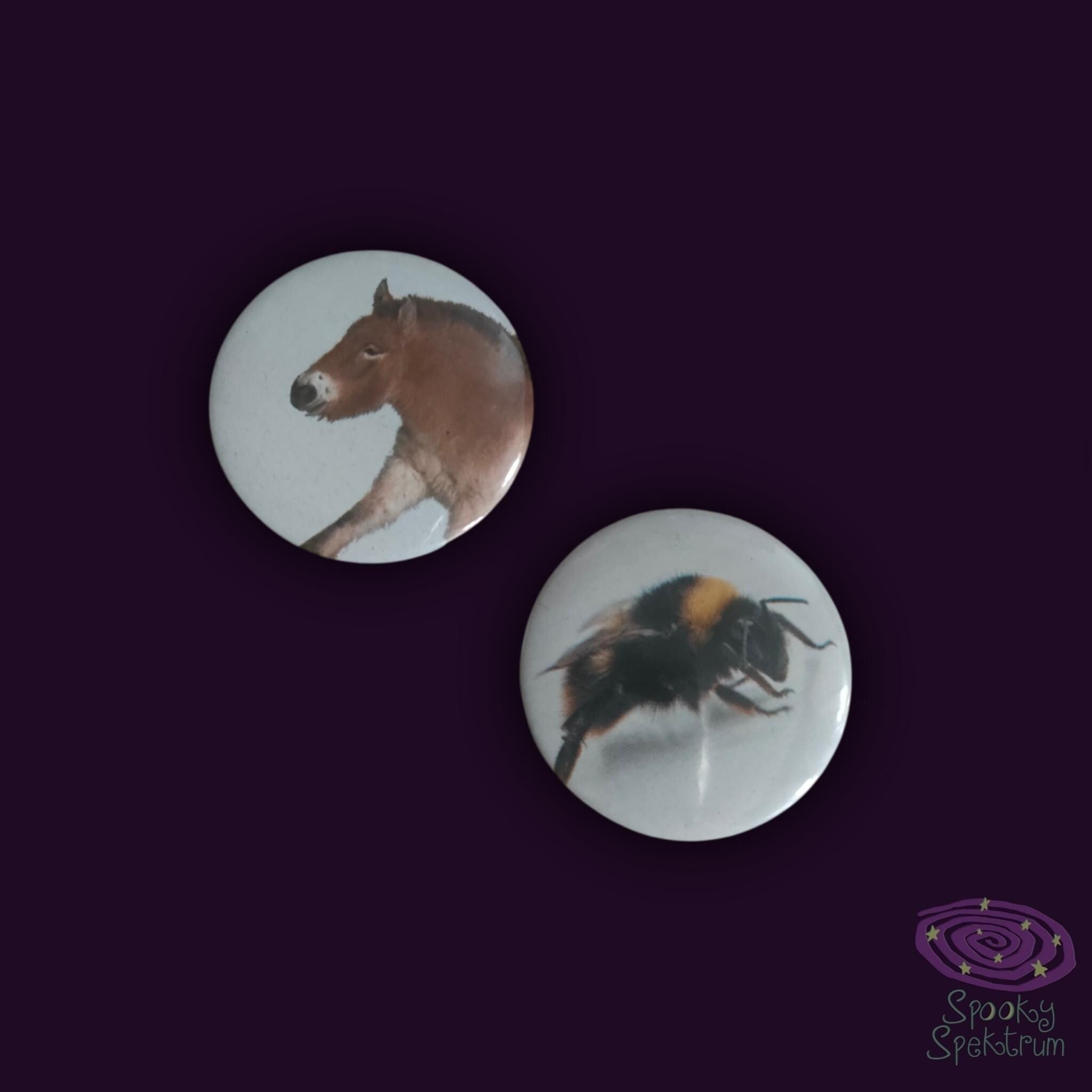 Pins - Donkey, Bee