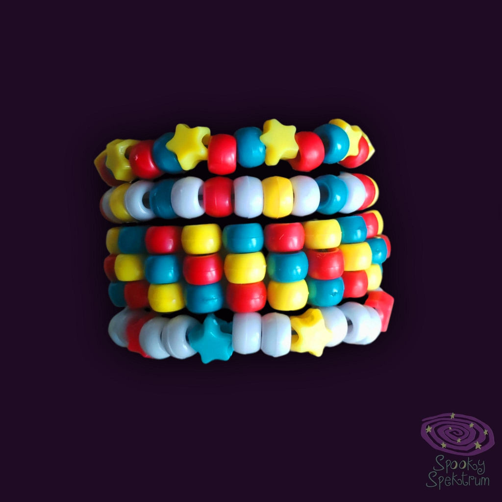 Kandi Bracelet Bundle - Clowncore