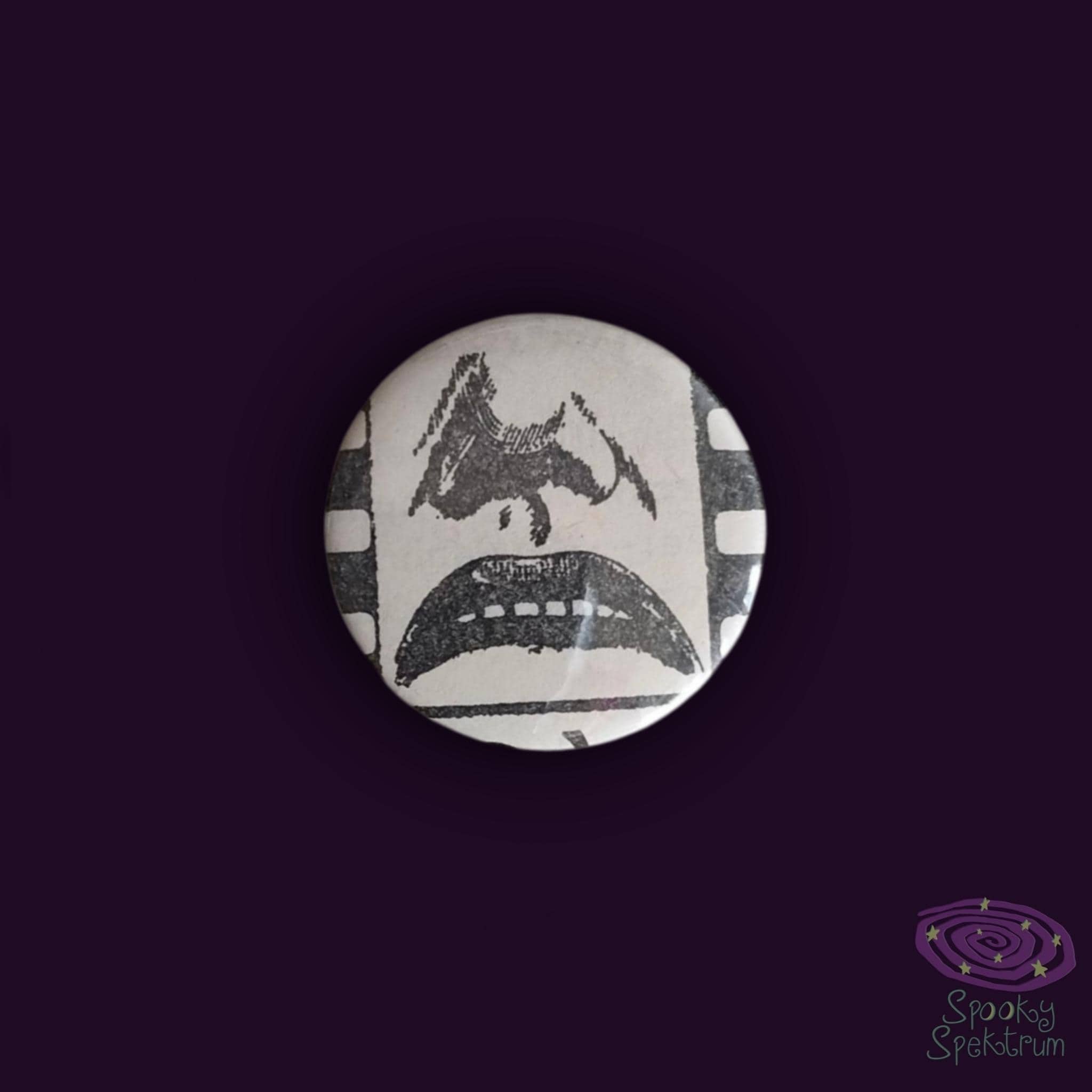 Pins - Car Radio, Frown, Tomato, Dice