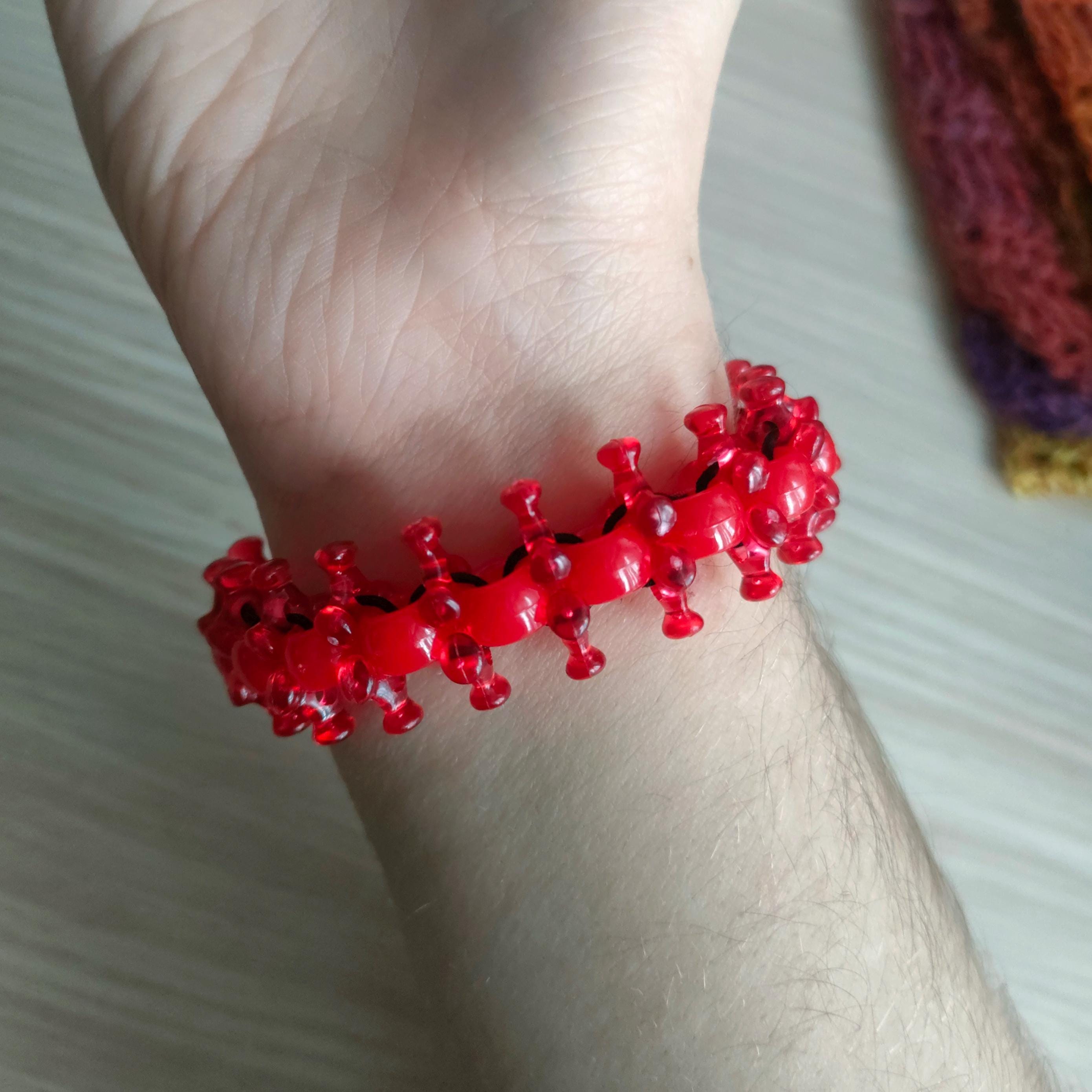 Bloody Wrist Kandi Cuff