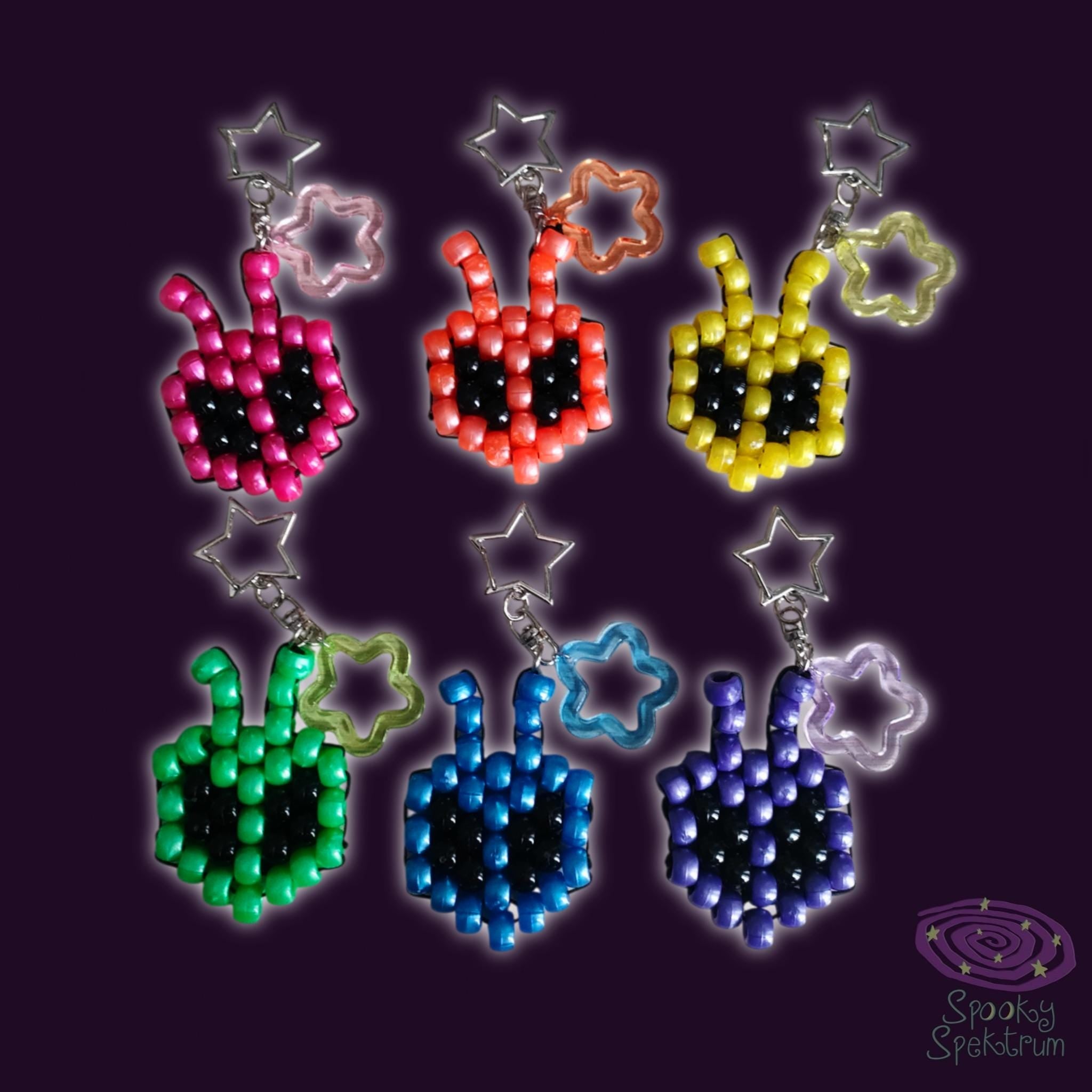 Kandi Alien Keychains