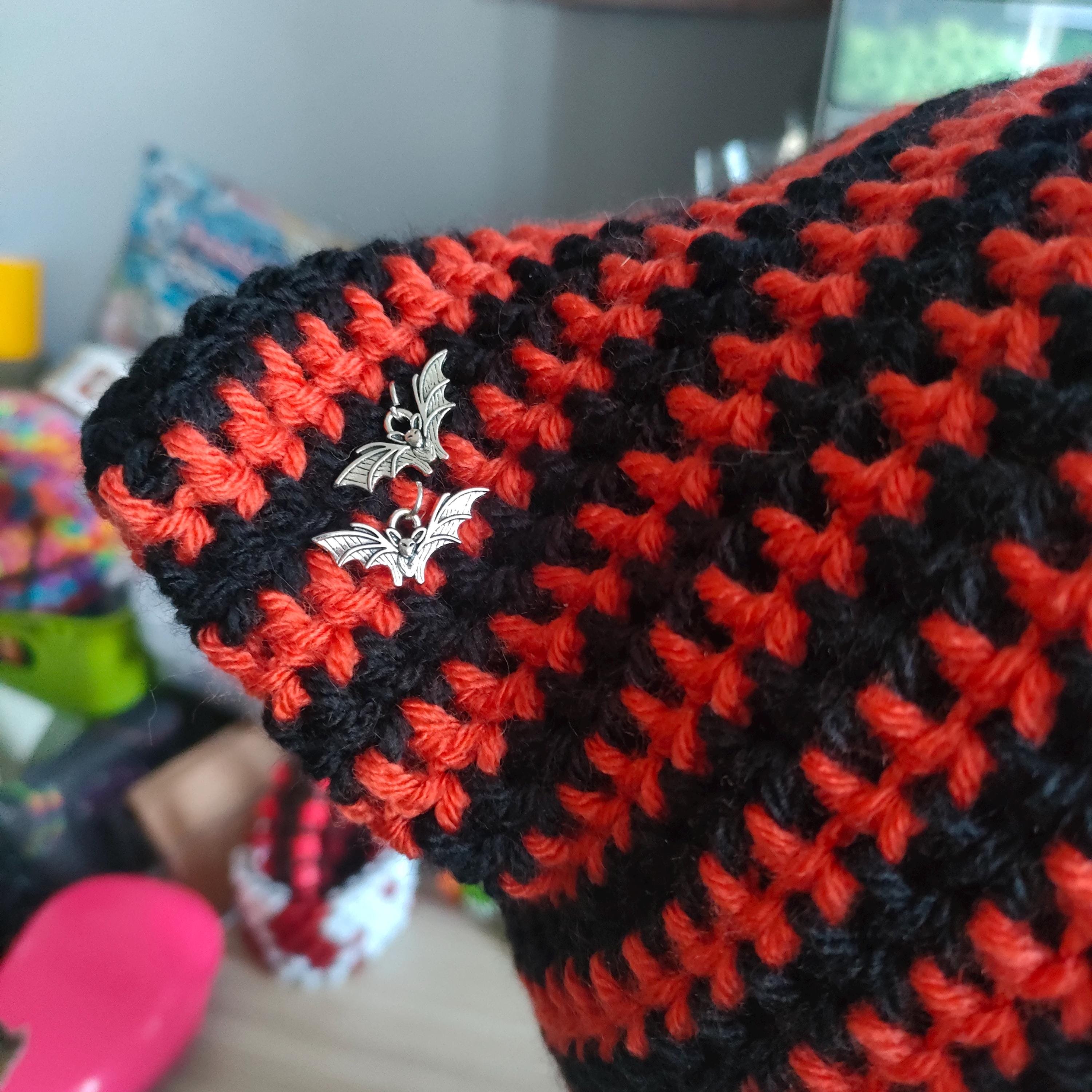 Halloween Crochet Cat Hat