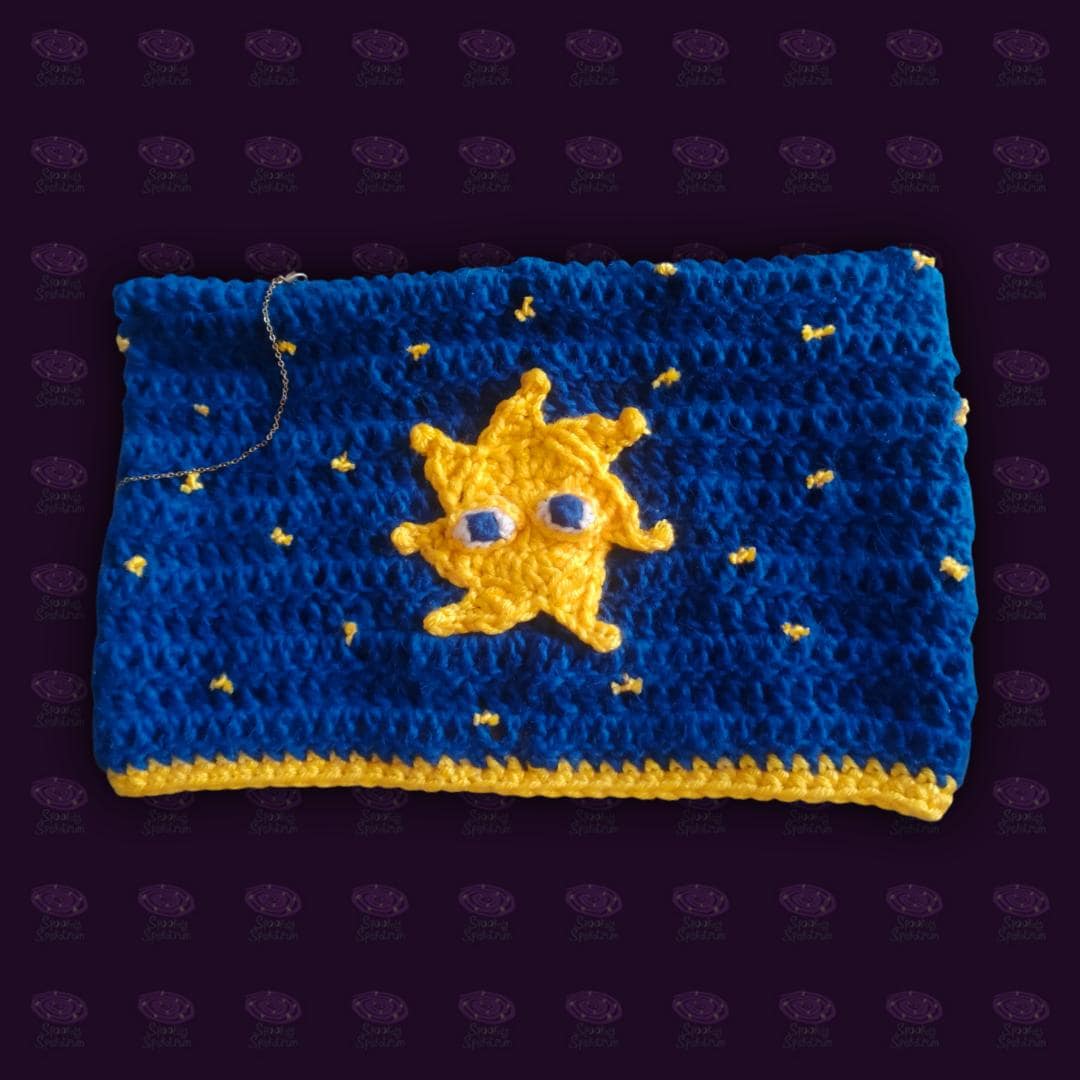 Whimsigoth Sun Crochet Cat Hat