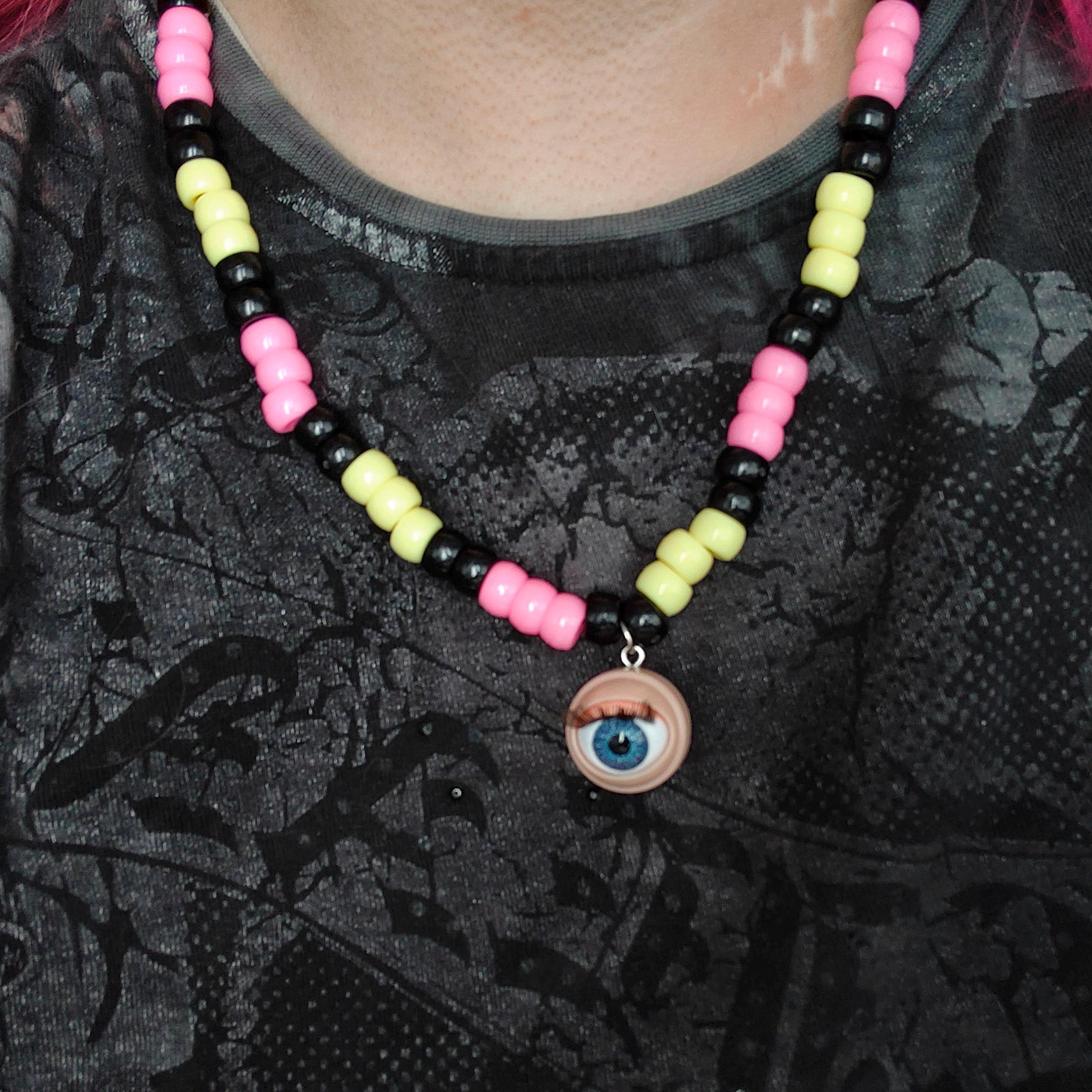 Creepy Dolly Kandi Necklace