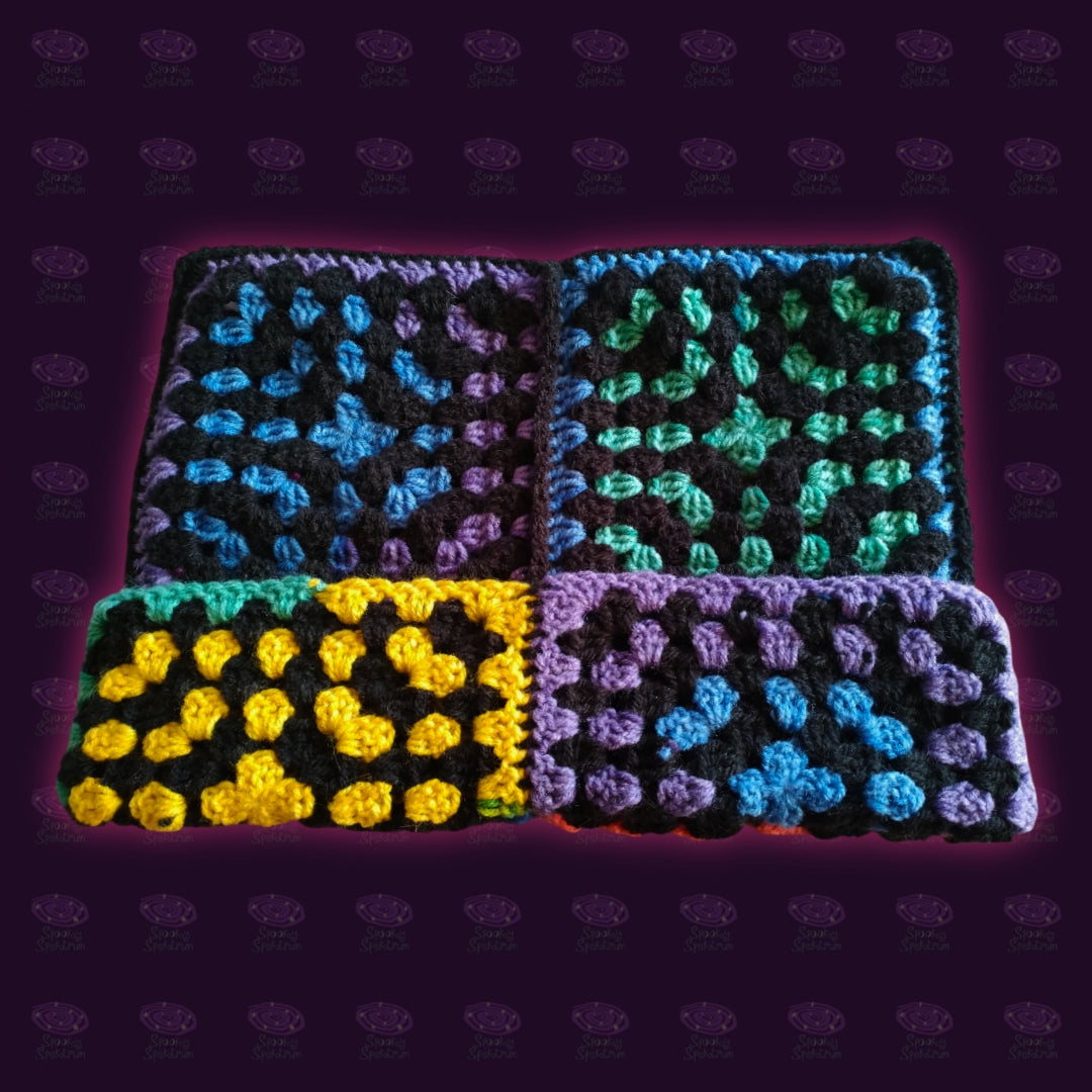 Color Cube Crochet Cat Hat