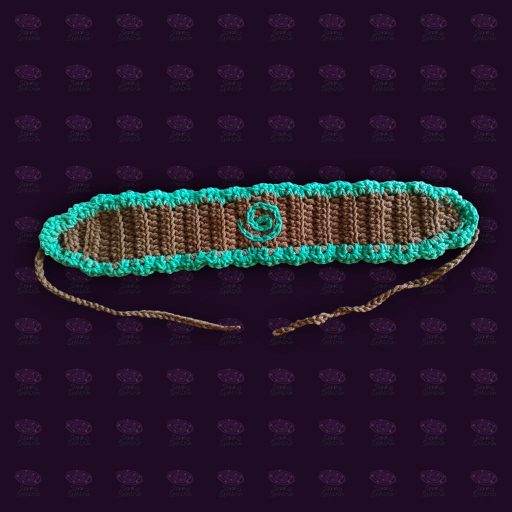 Choco Mint Swirl Crochet Headband