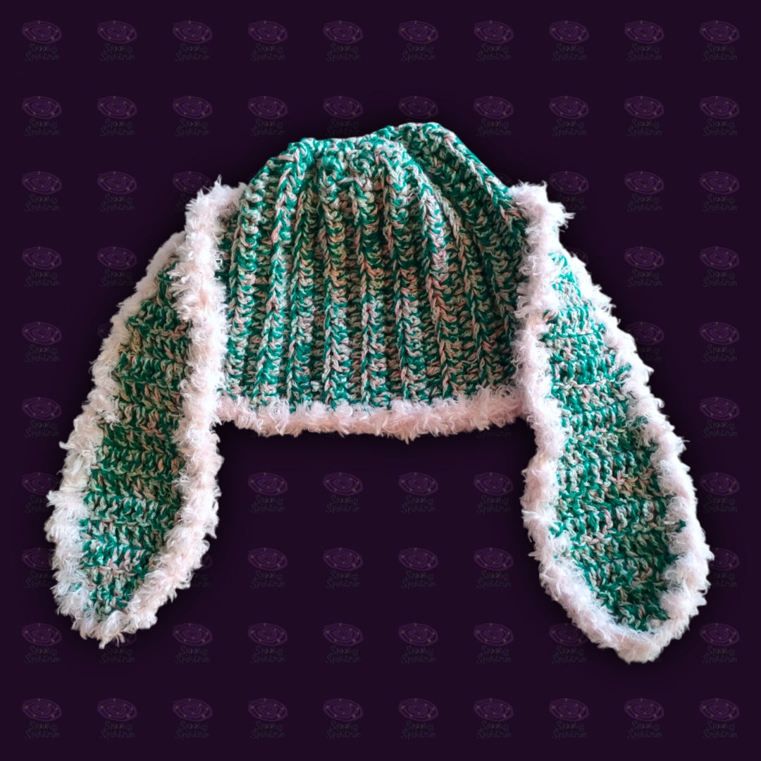Spring Bunny Crochet Hat