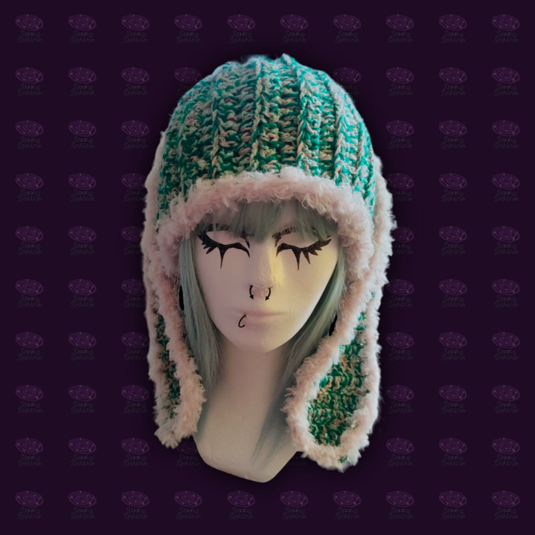 Spring Bunny Crochet Hat