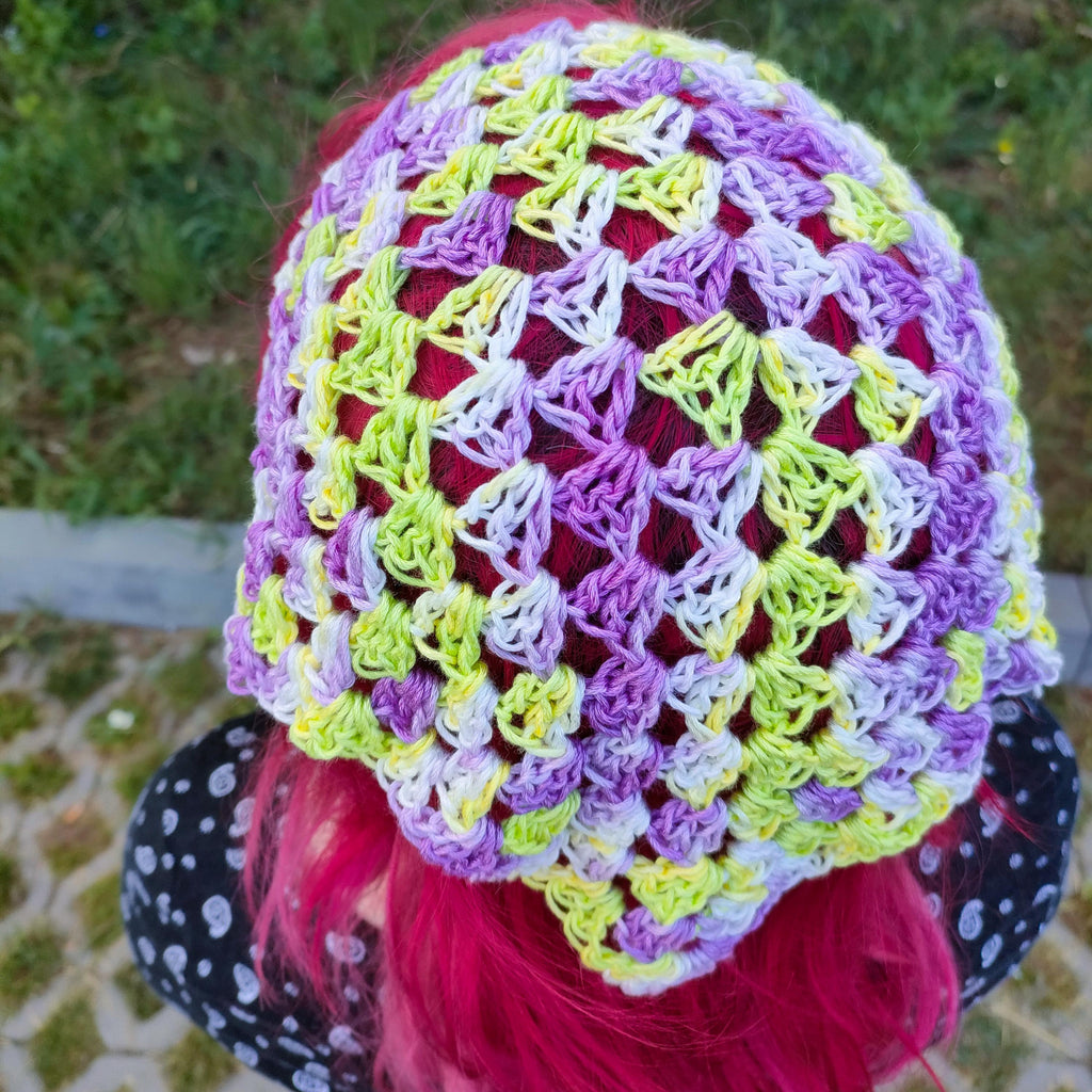 Garlic Lover Crochet Bandana