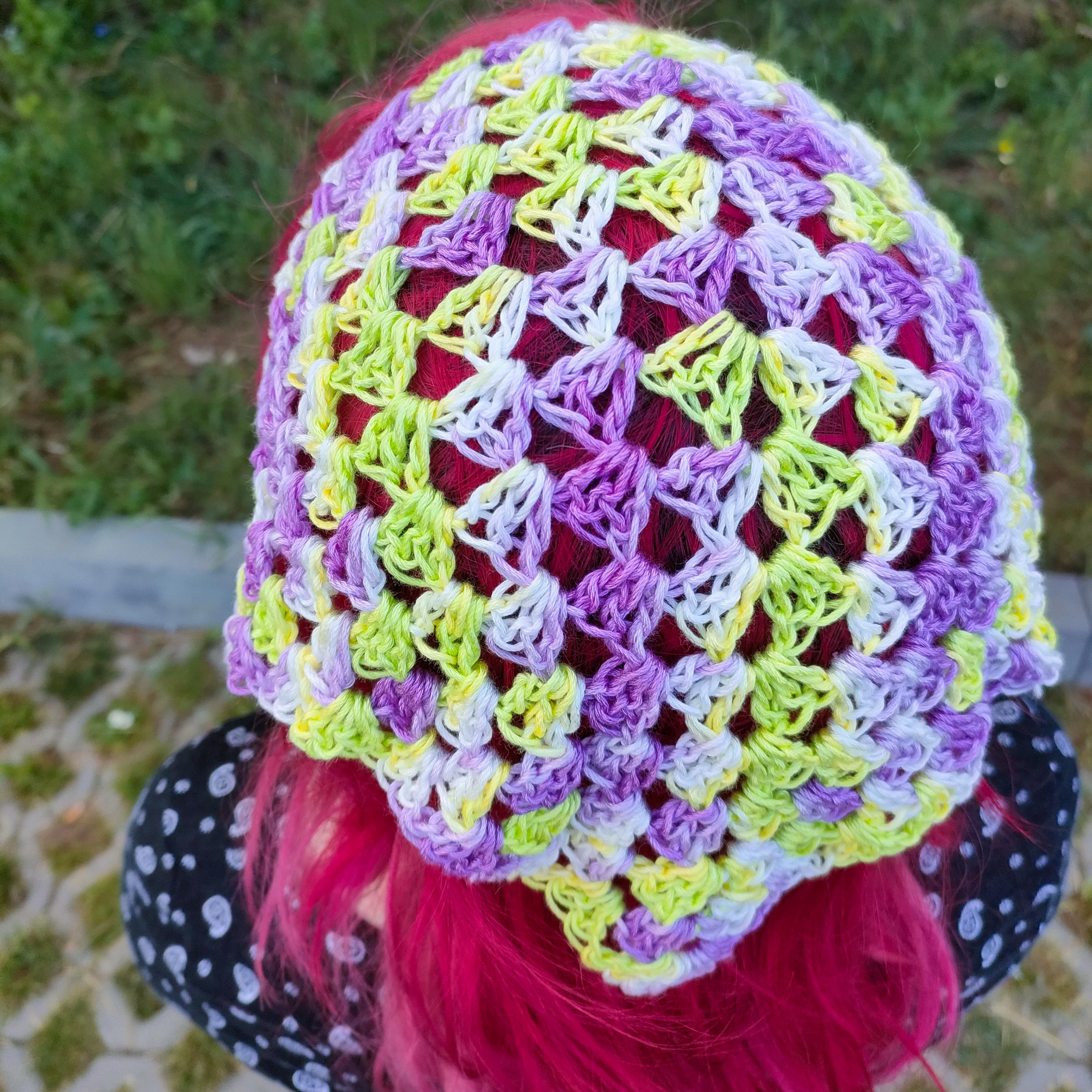 Garlic Lover Crochet Bandana