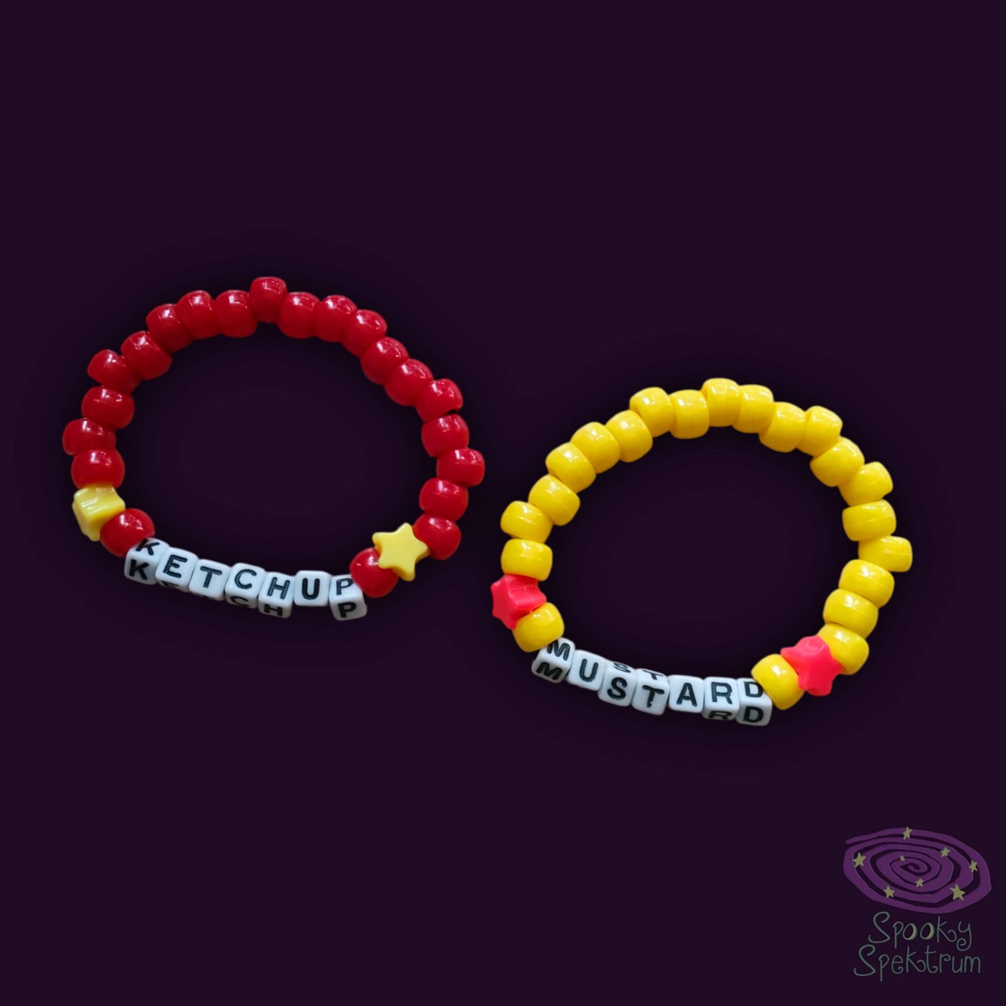 Ketchup & Mustard Matching Kandi Singles