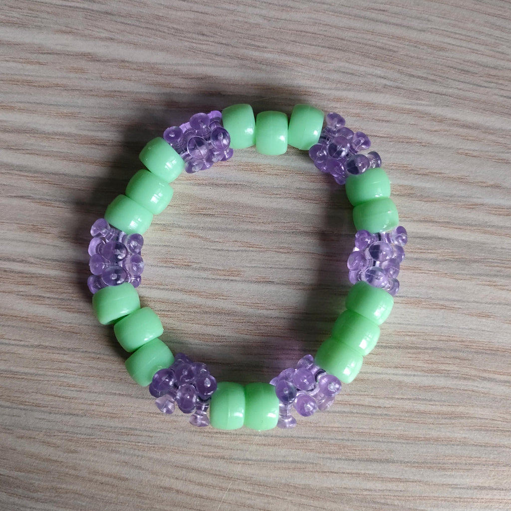 Kandi Bracelet Bundle - Pastel Nature