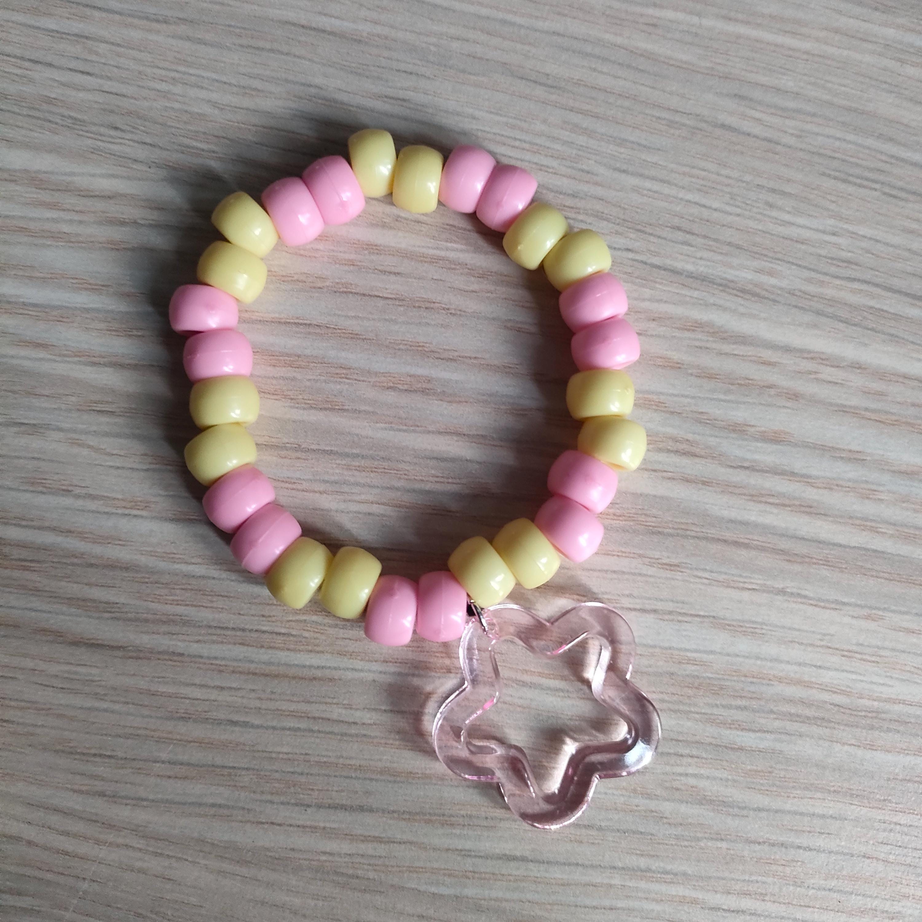 Kandi Bracelet Bundle - Pastels