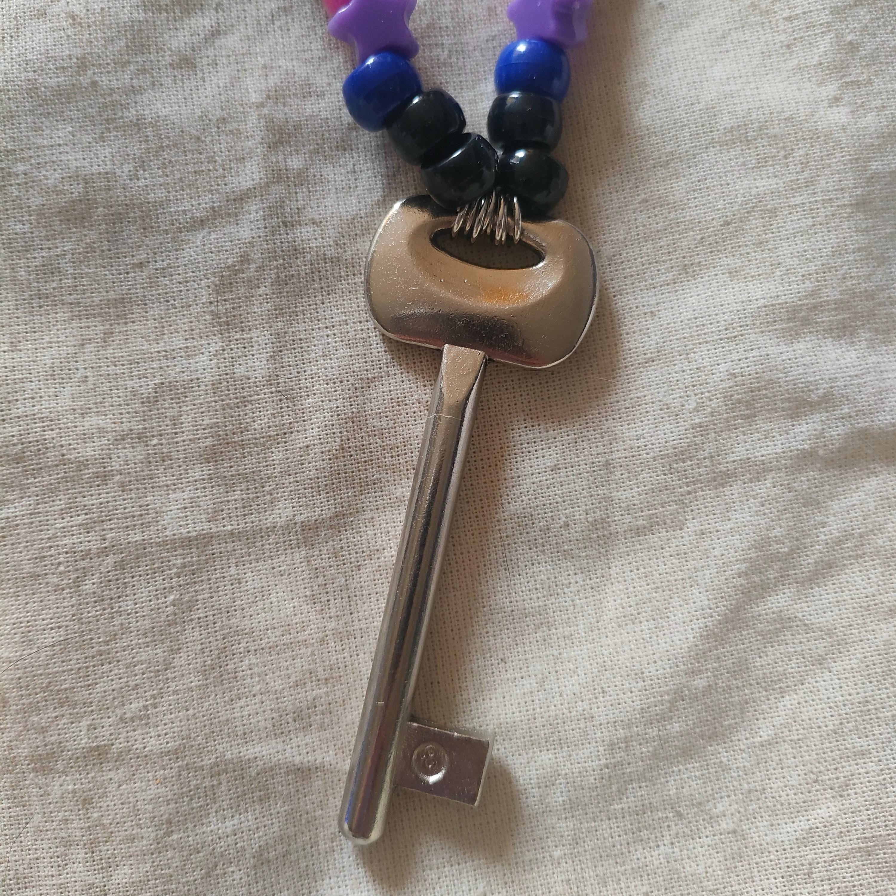 The Key Necklace - Bisexual Pride