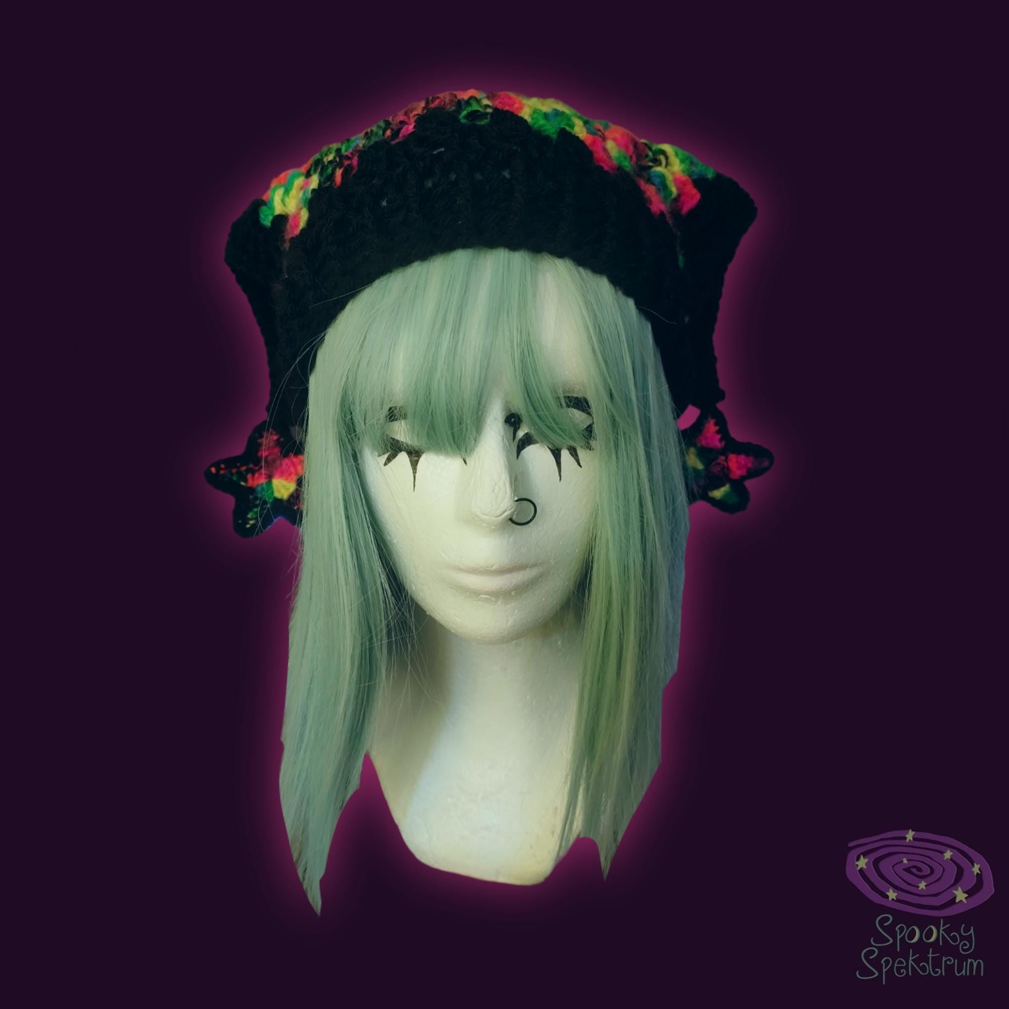 The Jester Hat - Black and Colorful