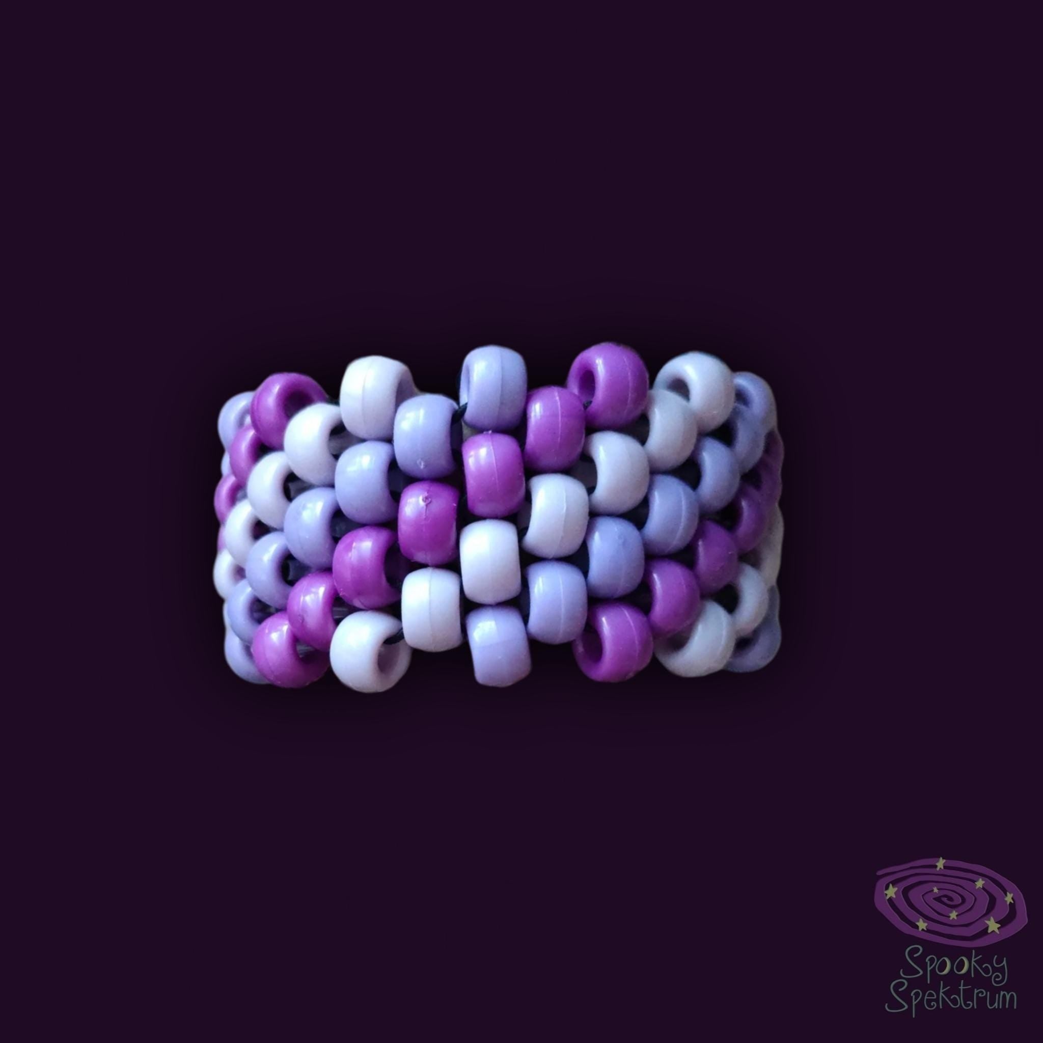 Swirl Kandi Cuffs
