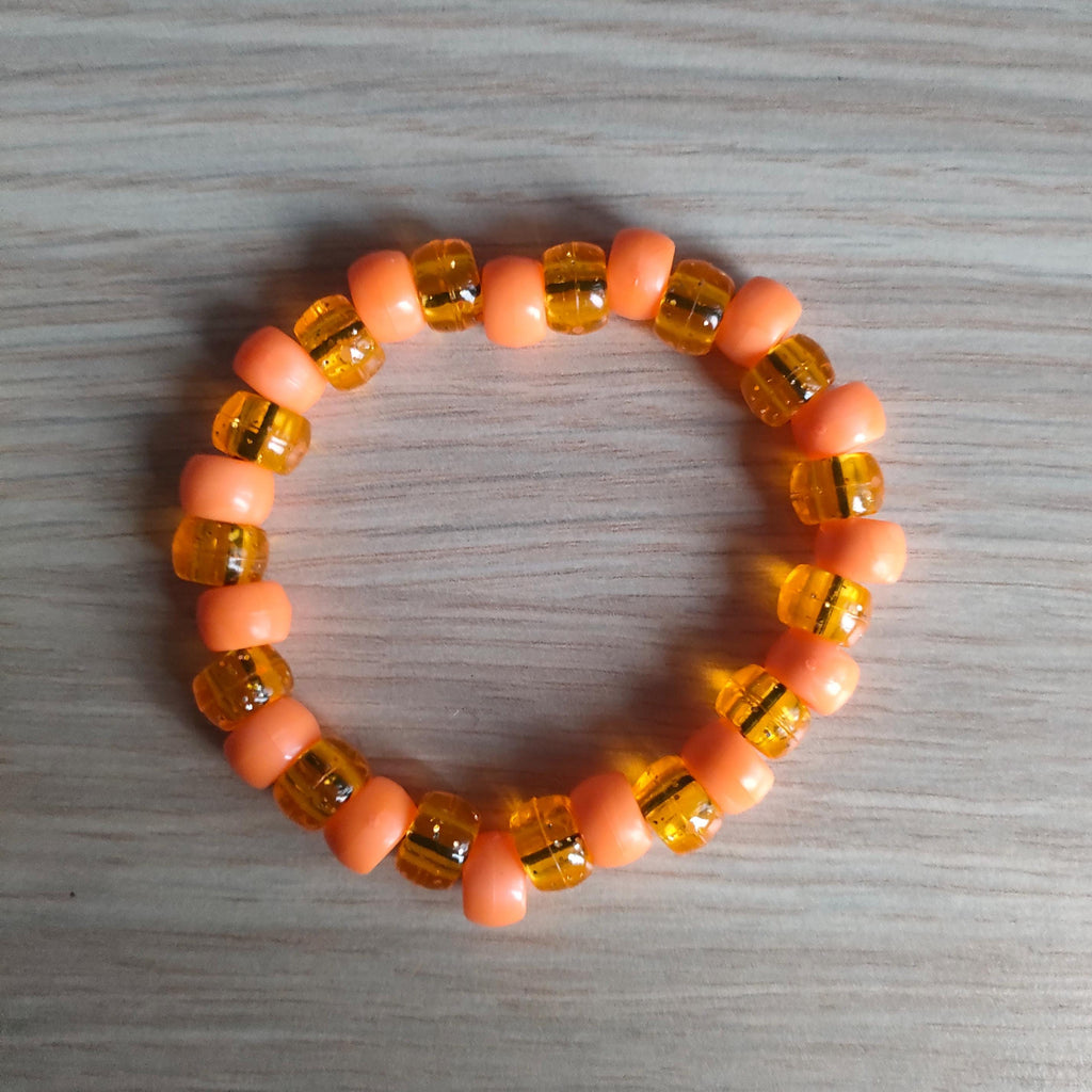 Kandi Bracelet Bundle - Rainbow + Glitter