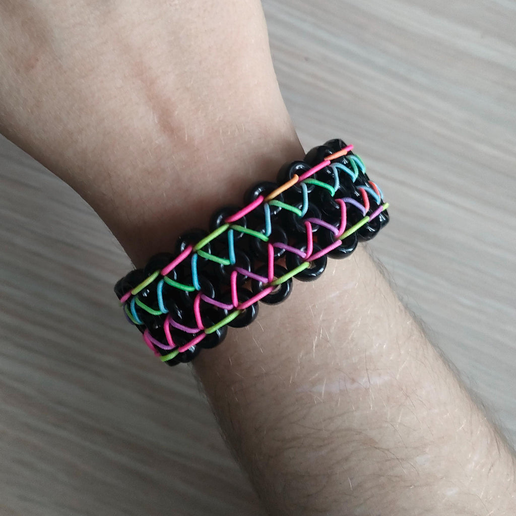 Reverse Ladder Kandi Cuff