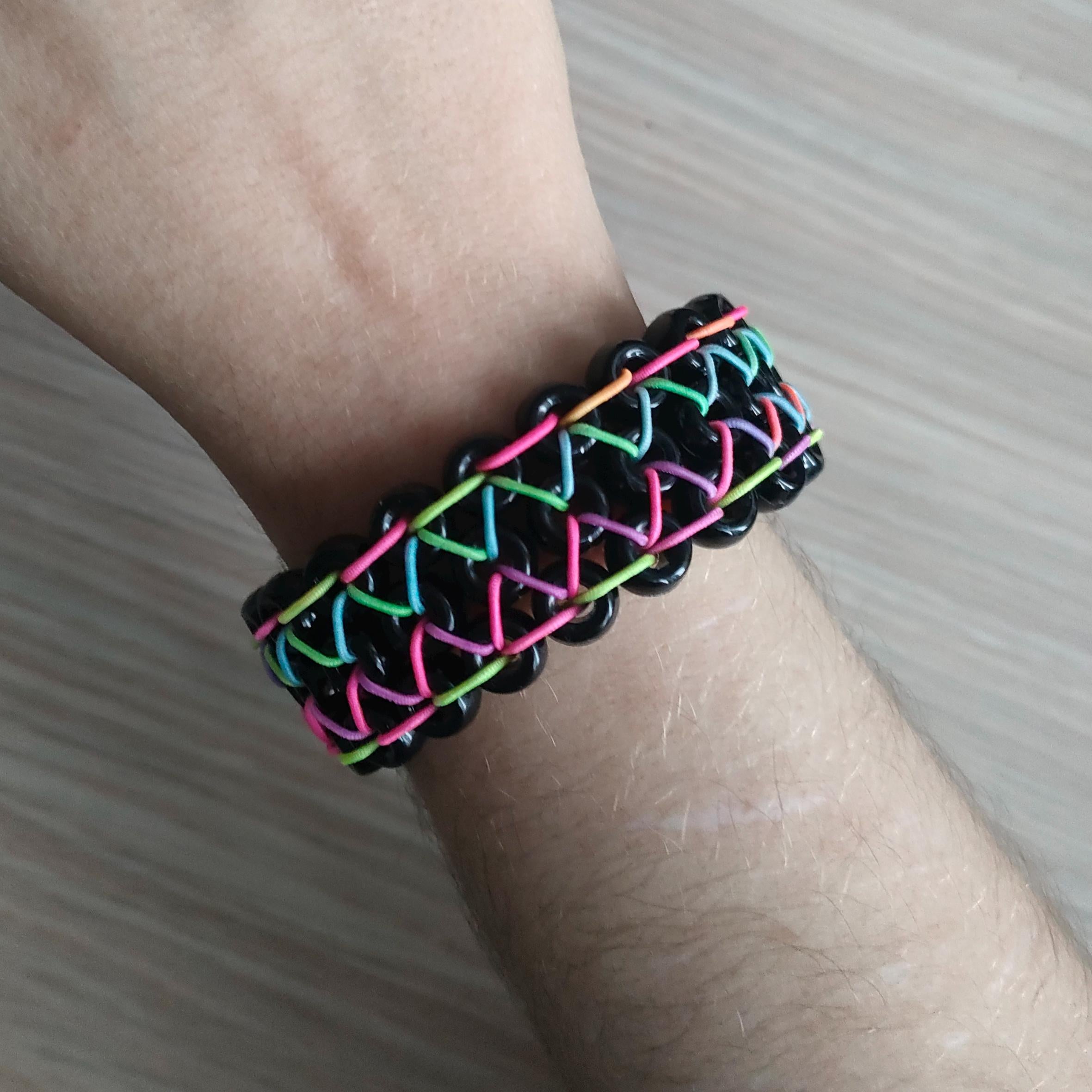 Reverse Ladder Kandi Cuff