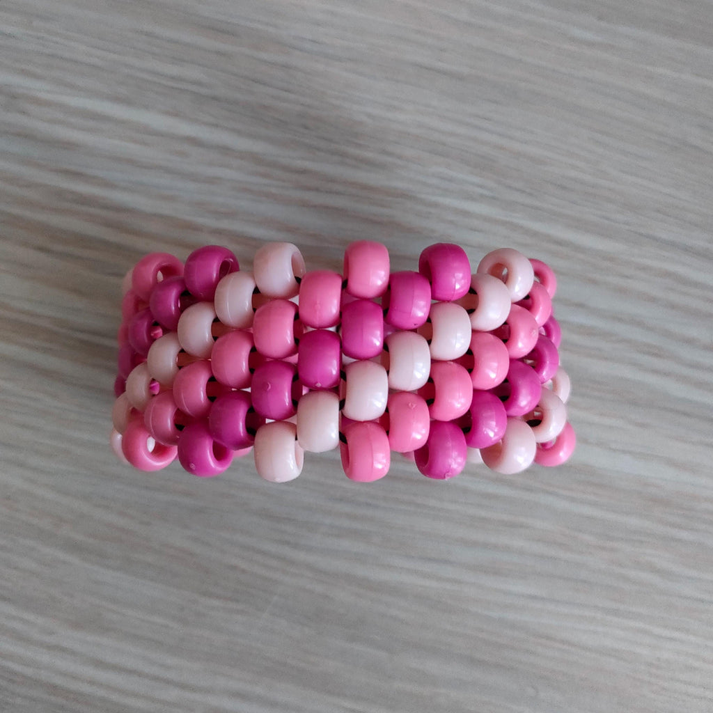 Swirl Kandi Cuffs
