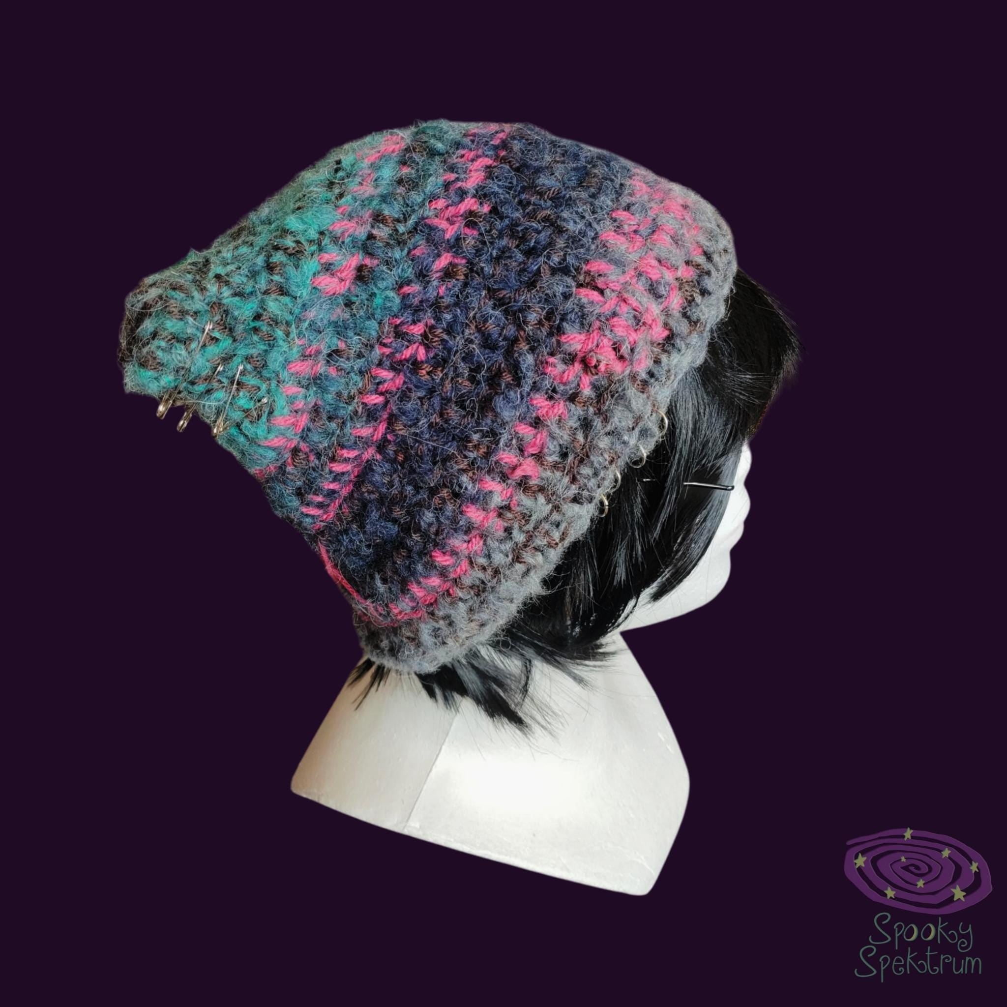 Alley Cat Crochet Beanie