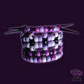 Kandi Bracelet Bundle - Black and Purple