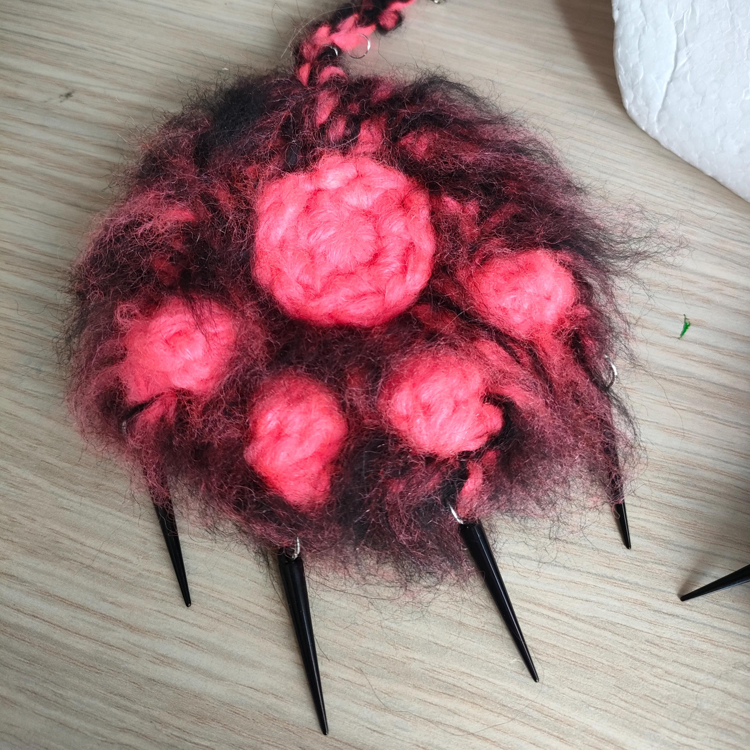 Clawz Out Crochet Wolf Hat