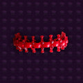Bloody Wrist Kandi Cuff