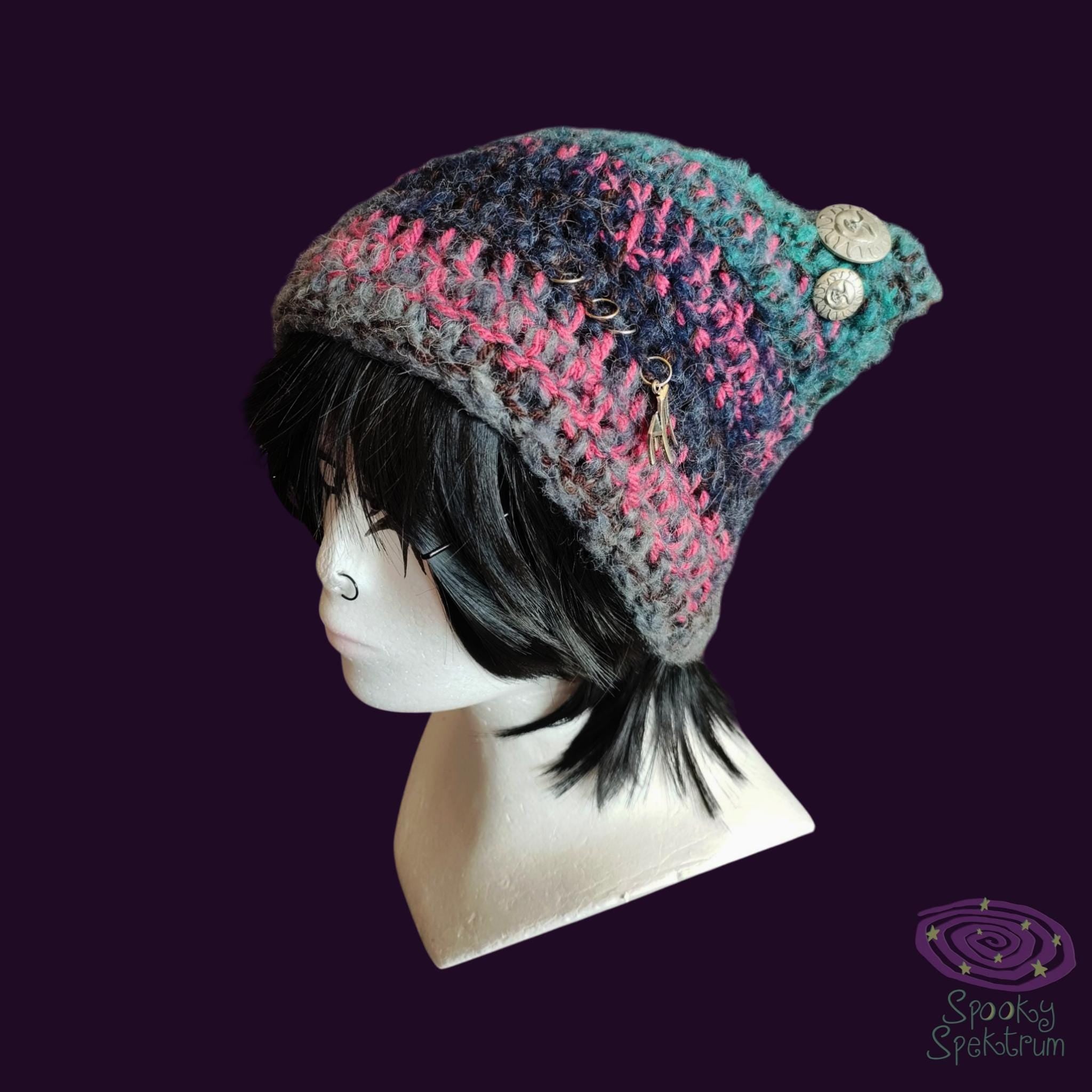 Alley Cat Crochet Beanie
