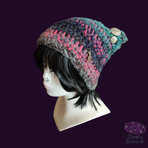 Alley Cat Crochet Beanie
