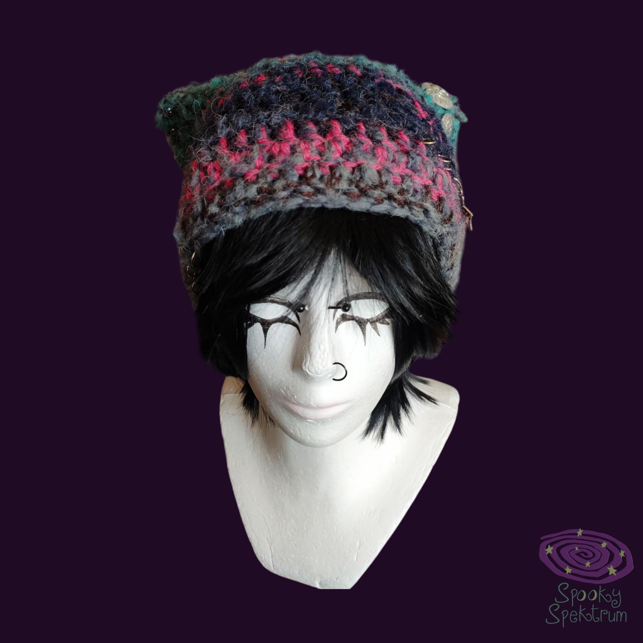 Alley Cat Crochet Beanie
