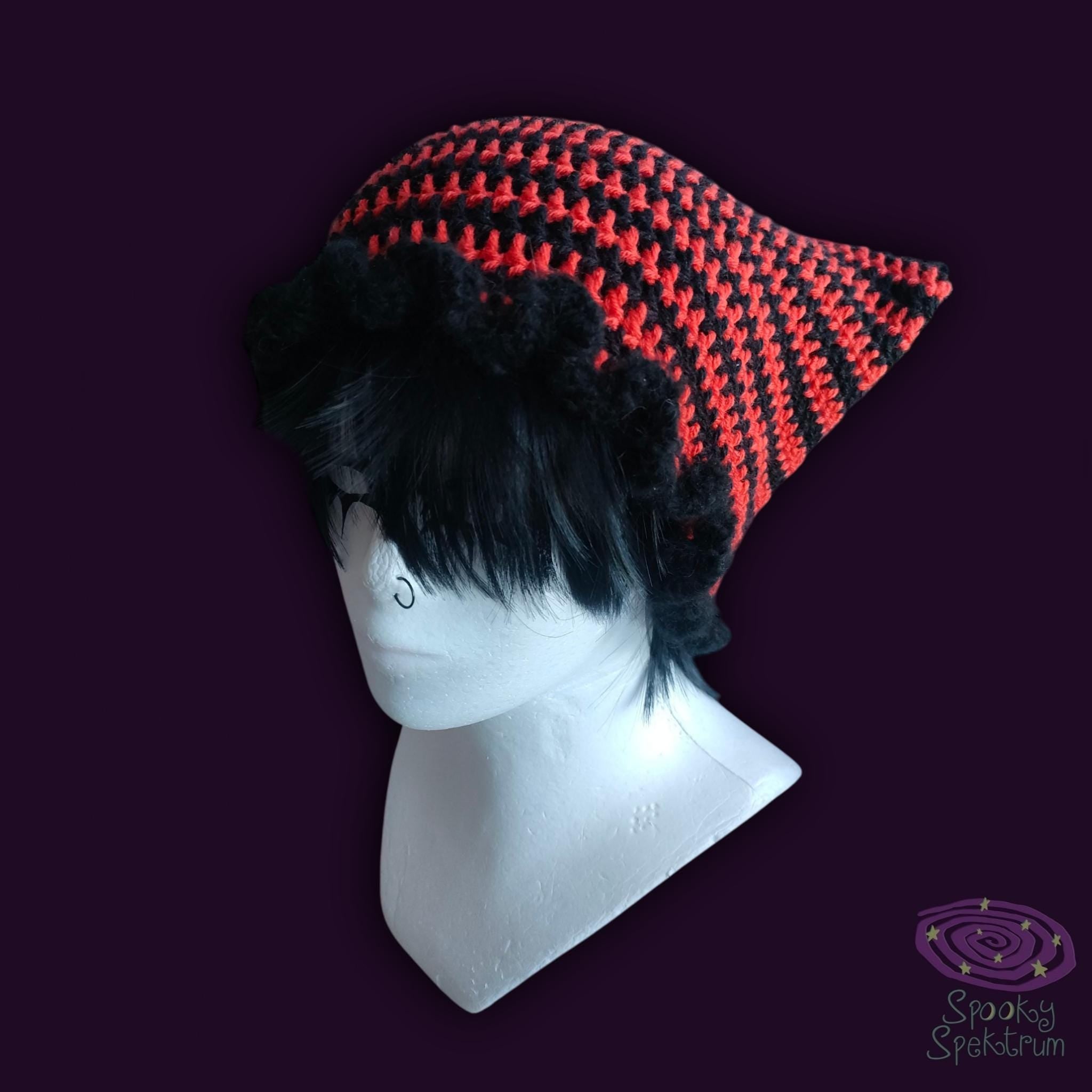 Halloween Crochet Cat Hat