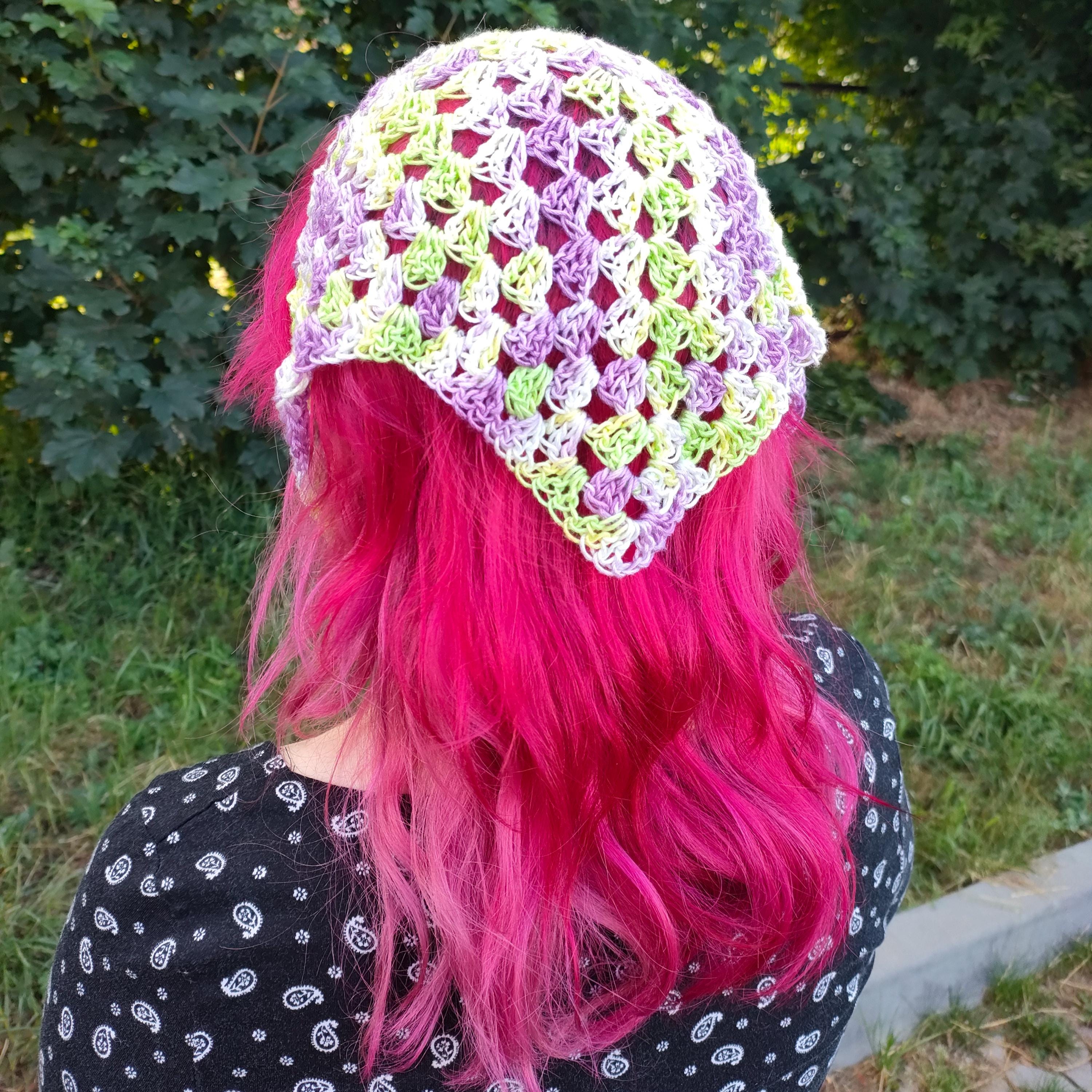 Garlic Lover Crochet Bandana
