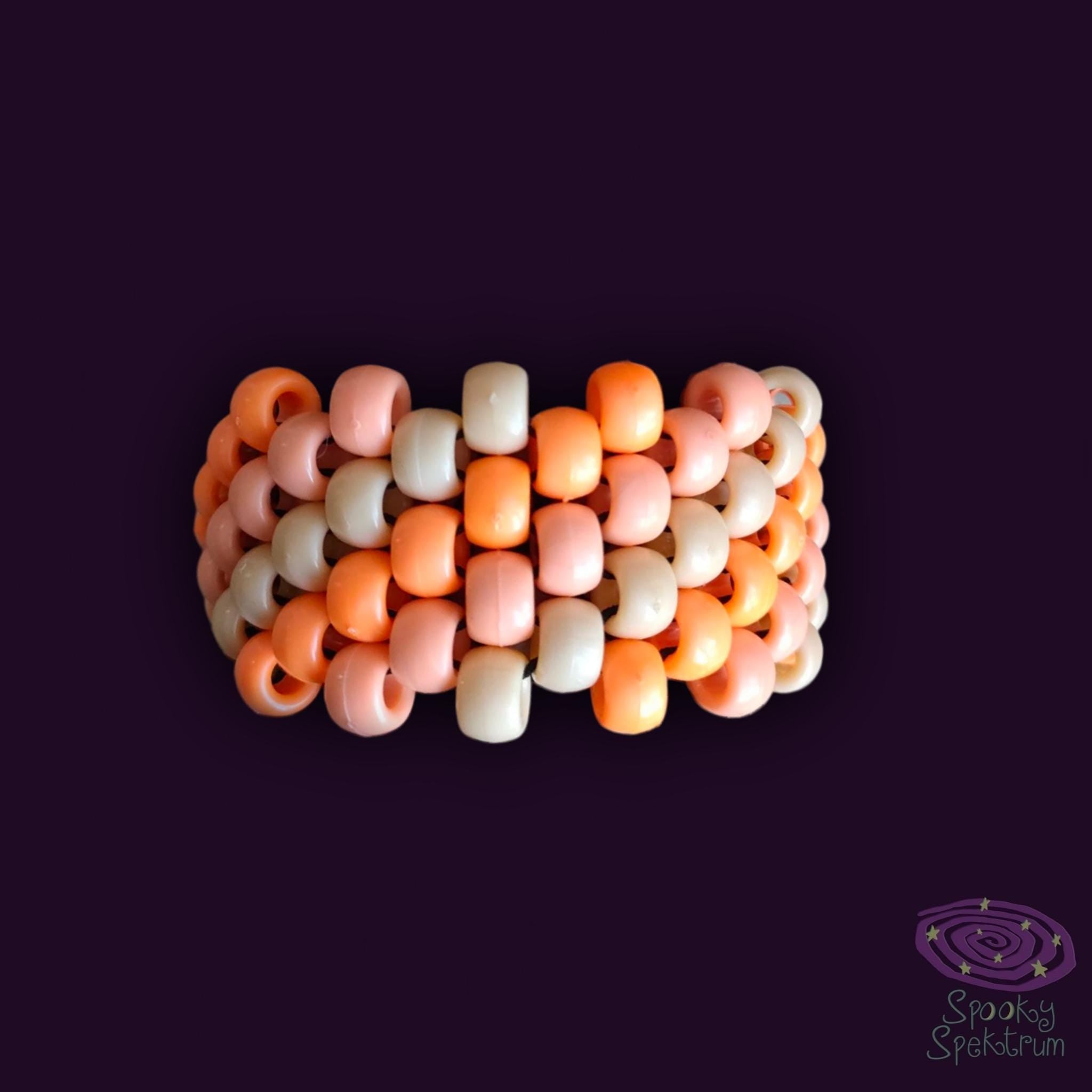 Swirl Kandi Cuffs