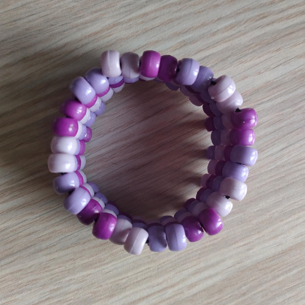 Swirl Kandi Cuffs