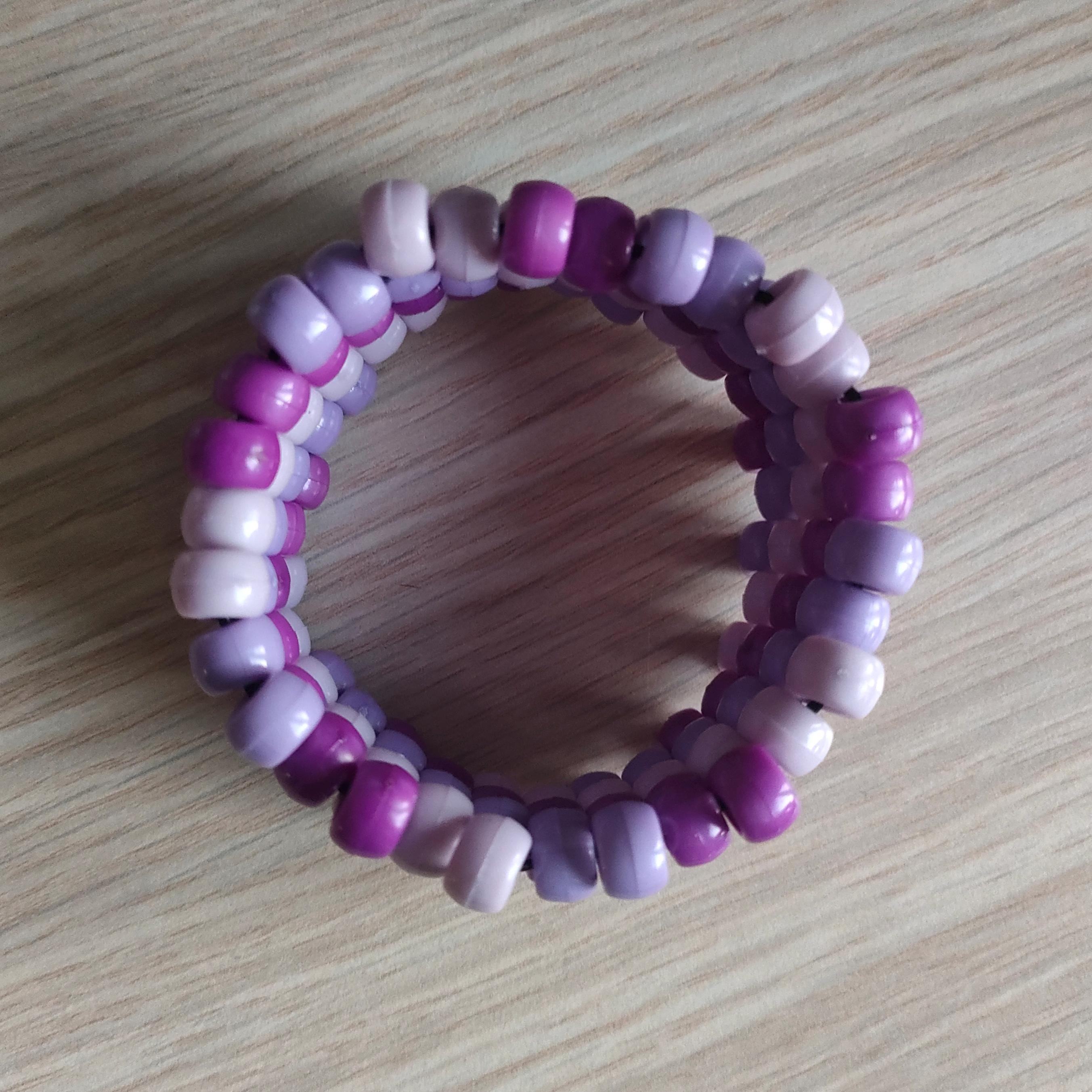 Swirl Kandi Cuffs