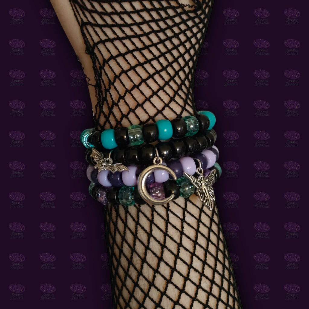Kandi Bracelet Bundle - Whimsygoth