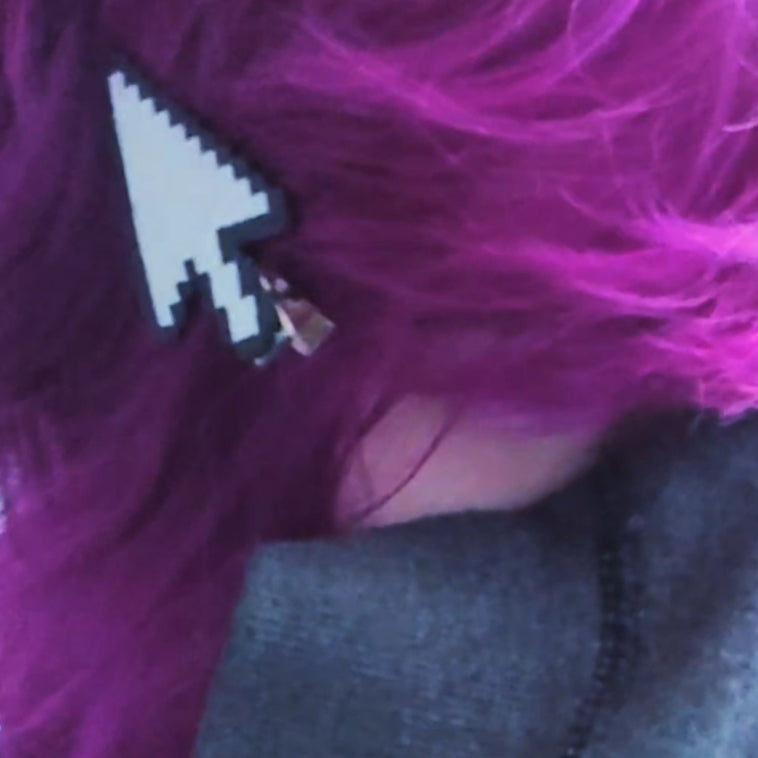Cursor Hair Clip